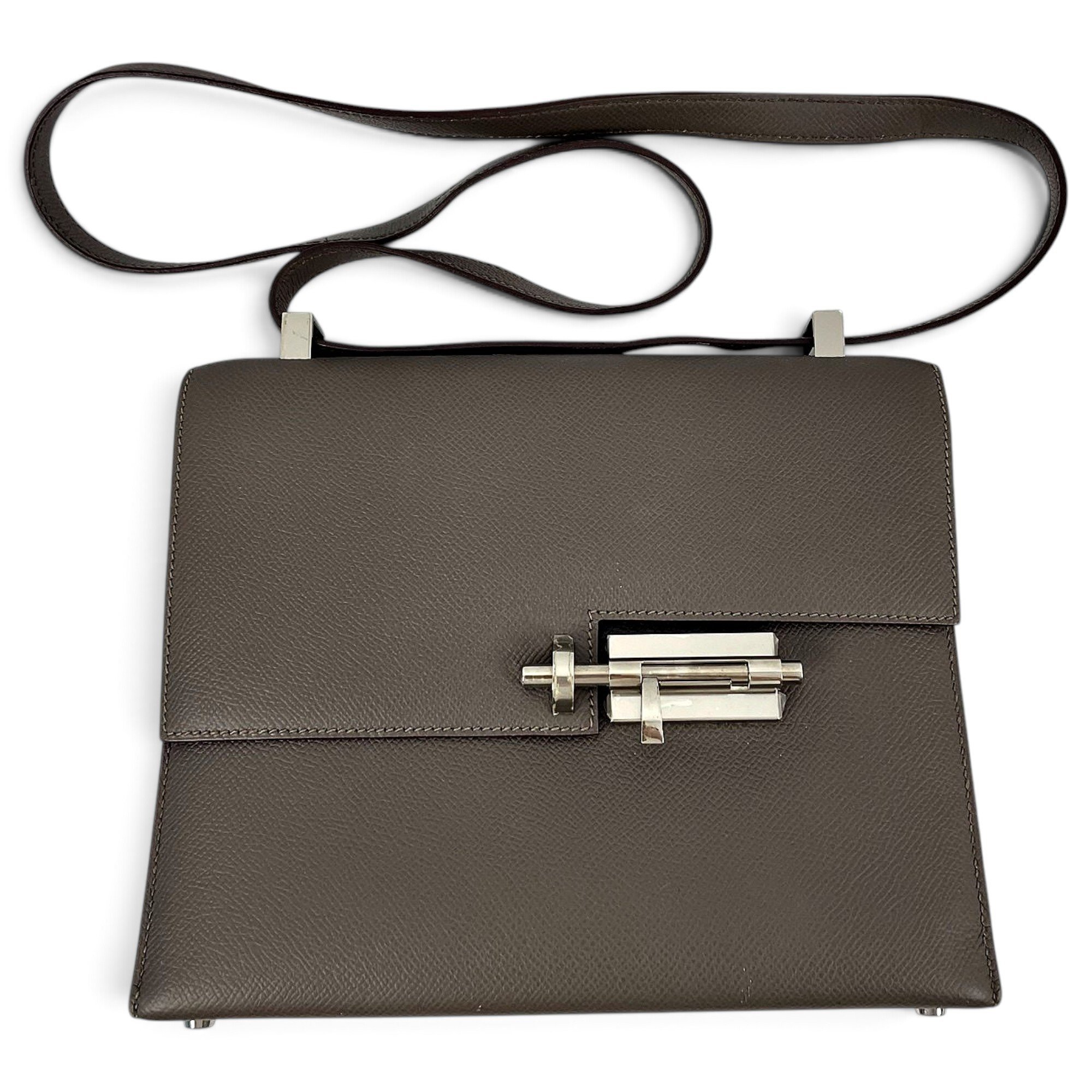 Verrou Mini leather handbag