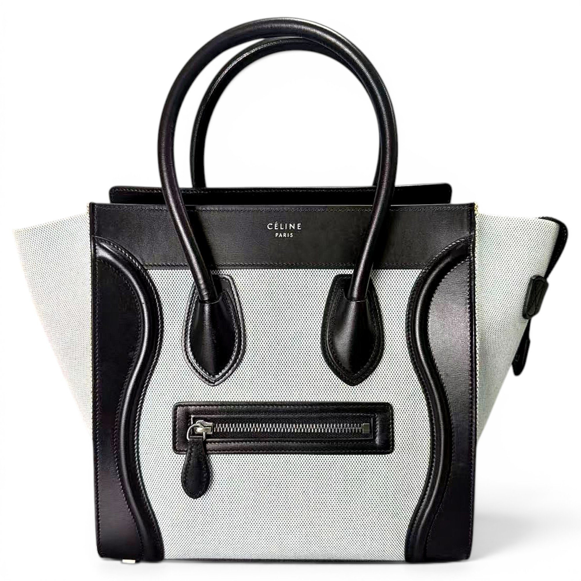 Luggage leather handbag