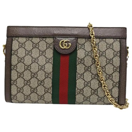 Ophidia leather crossbody bag