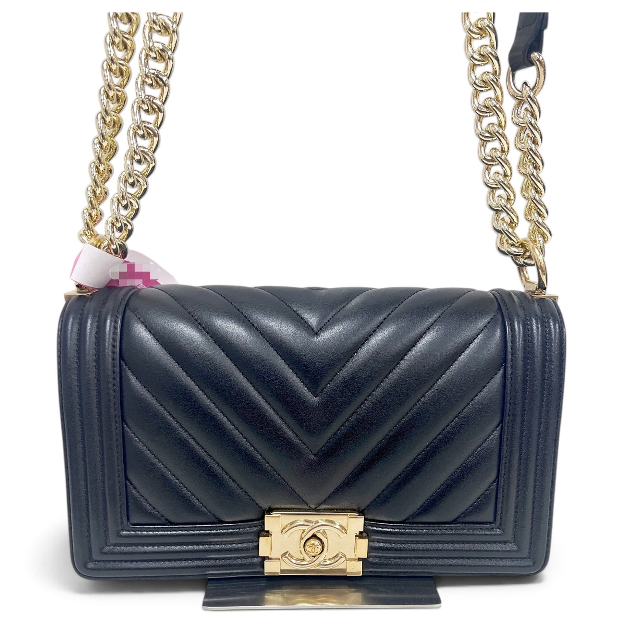 Boy leather handbag