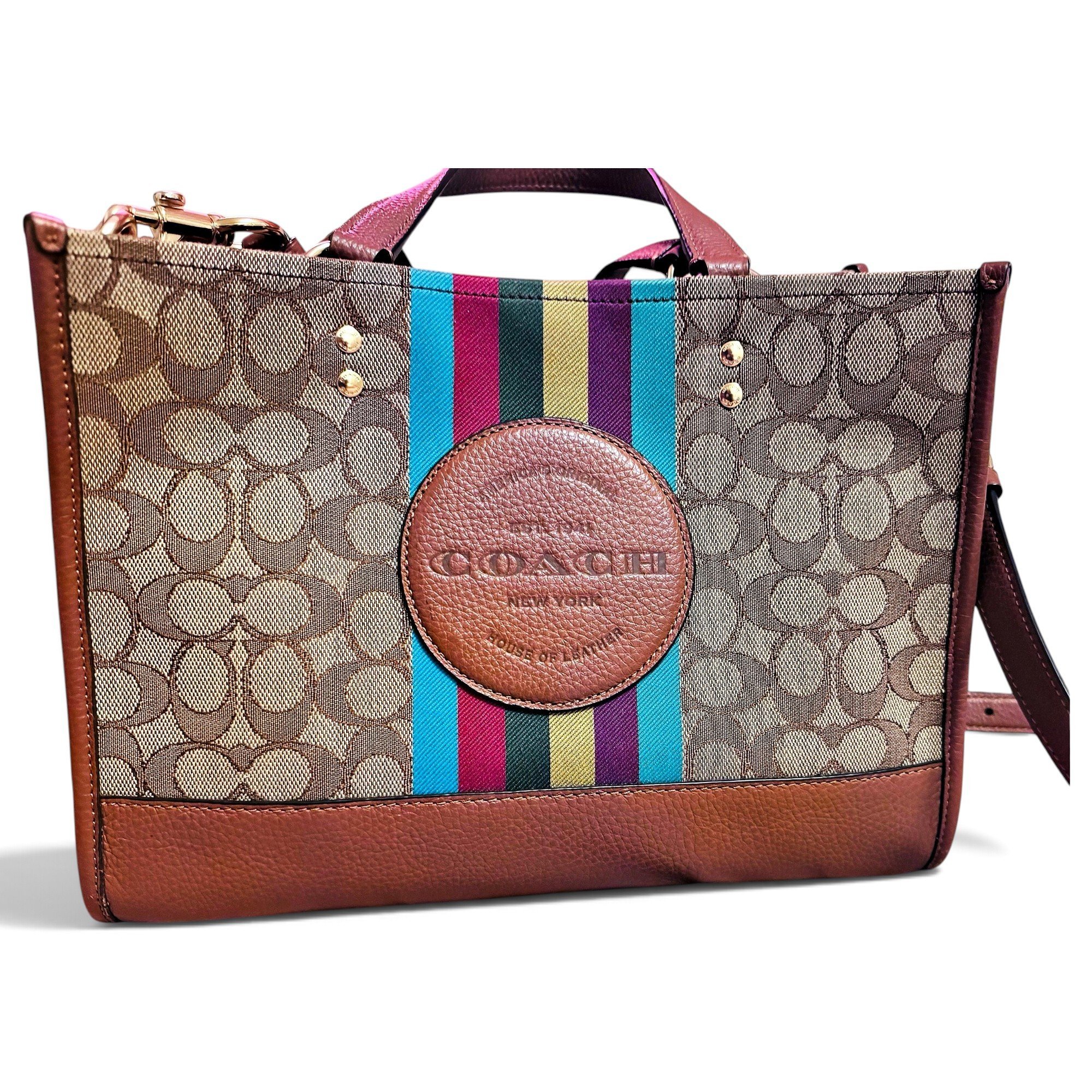 Leather tote