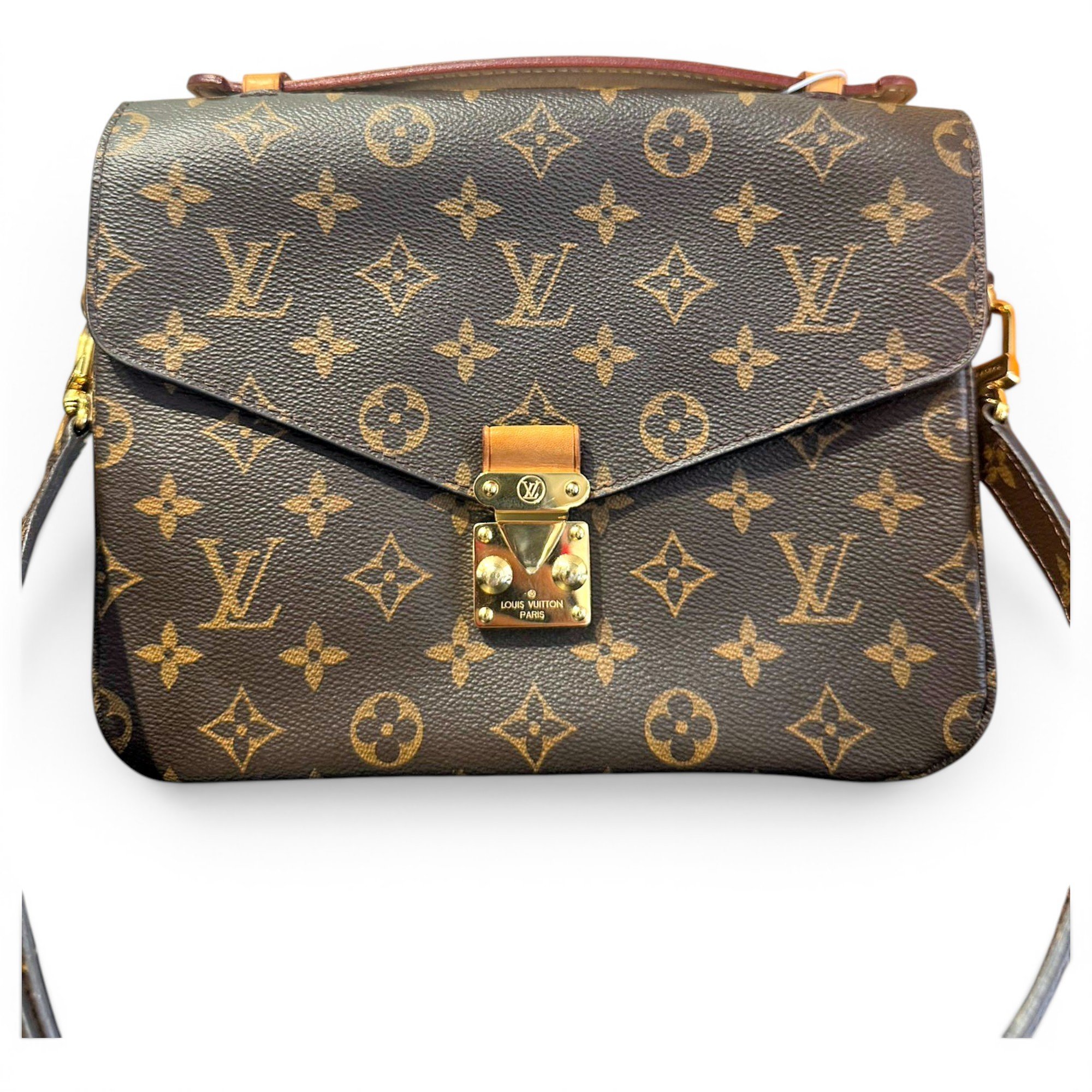 Metis leather crossbody bag