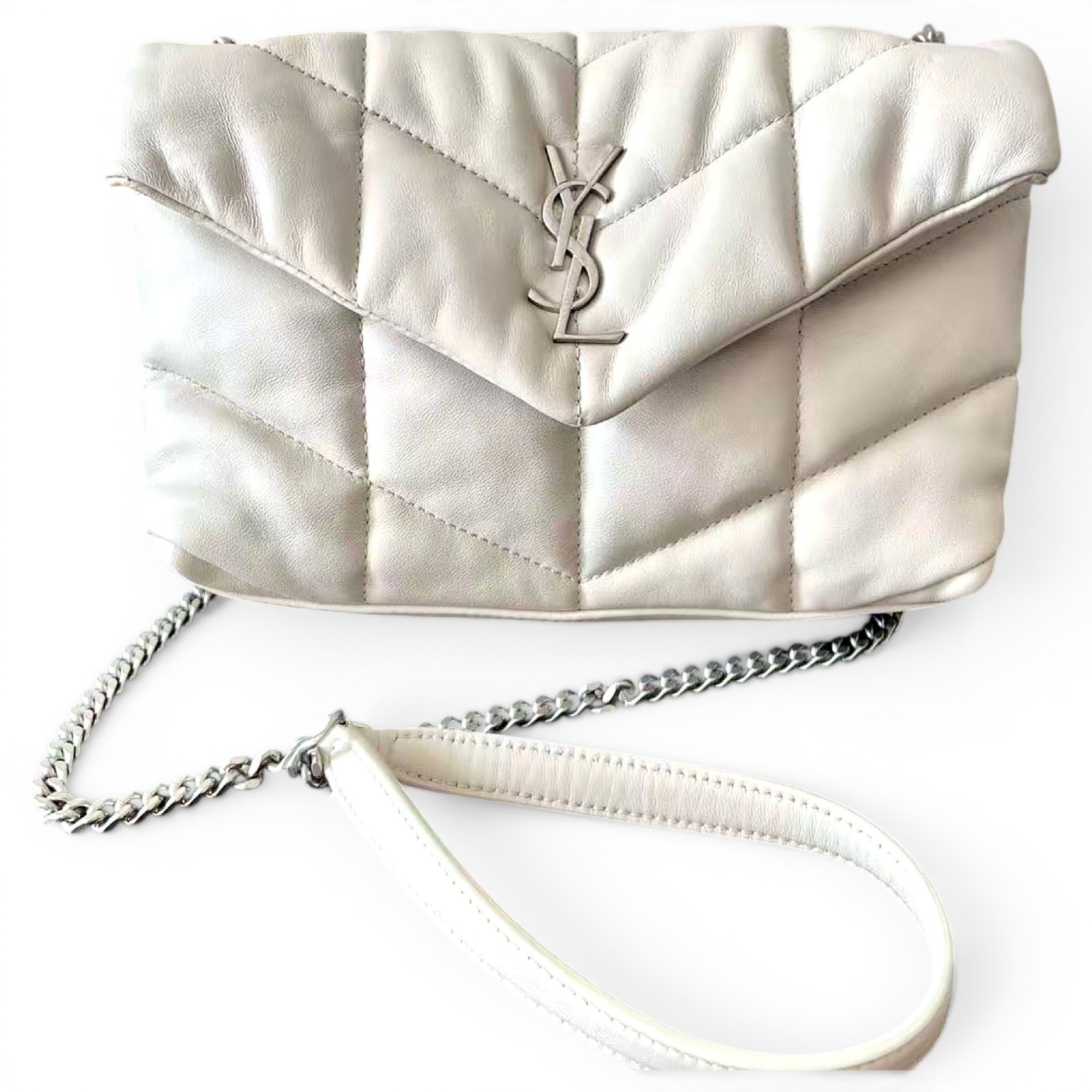 Loulou Puffer leather handbag