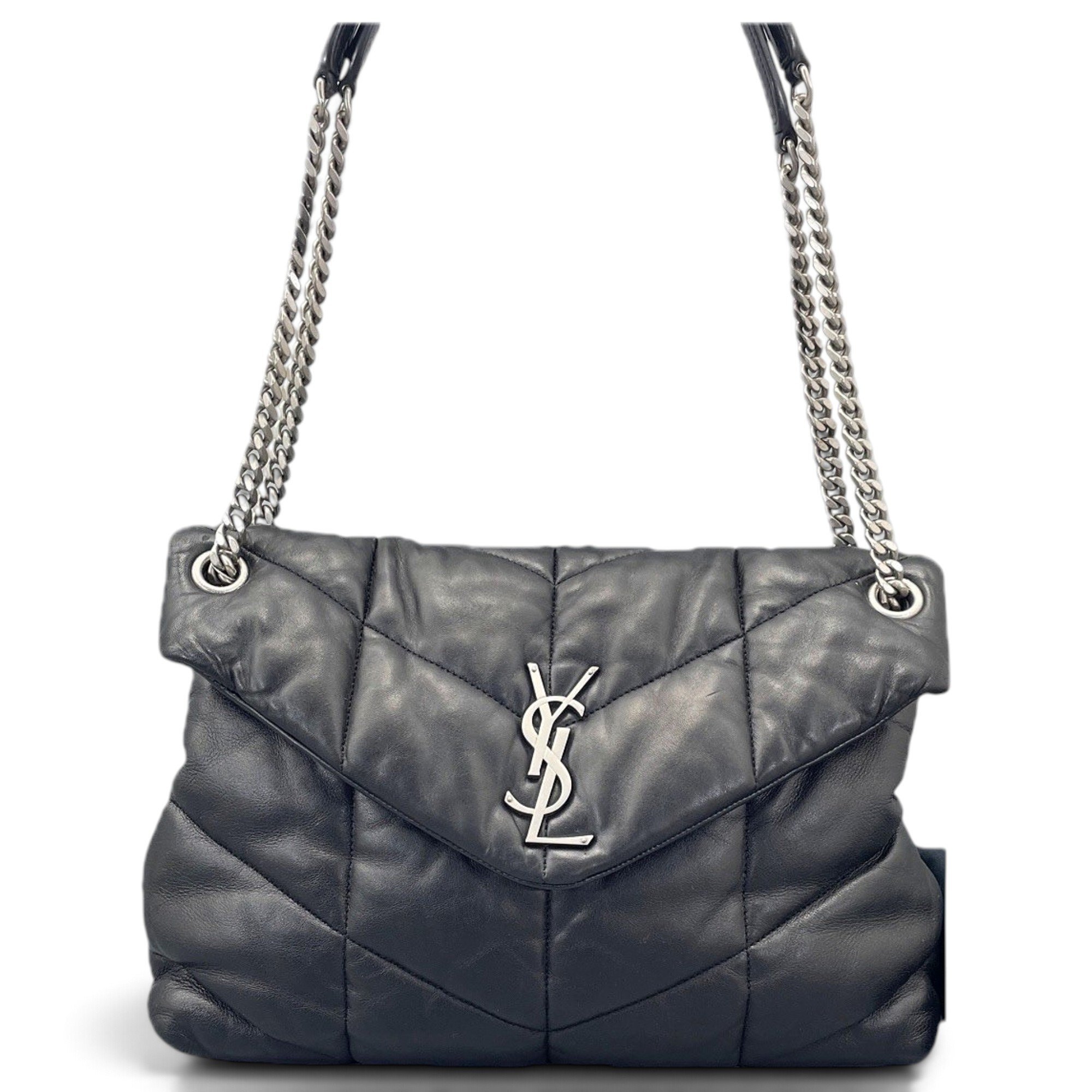 Loulou Puffer leather handbag