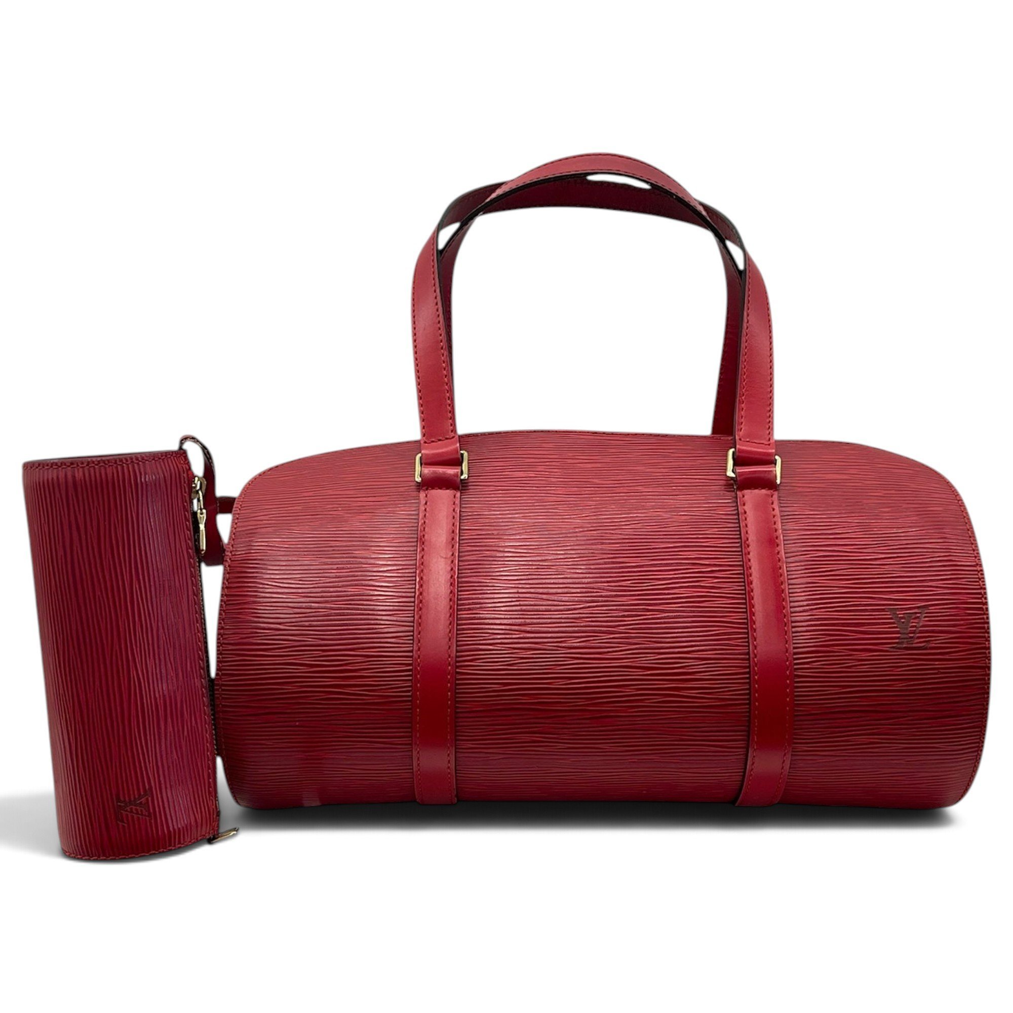 Soufflot Vintage leather handbag