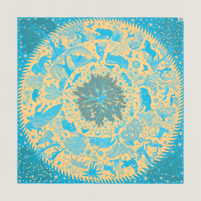 Sous Le Charme d'Orphee 더블 페이스 스카프 90