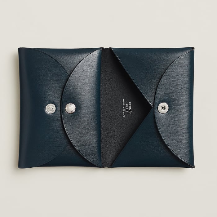 Bleu Abysse Calvi Duo Compact Card Holder