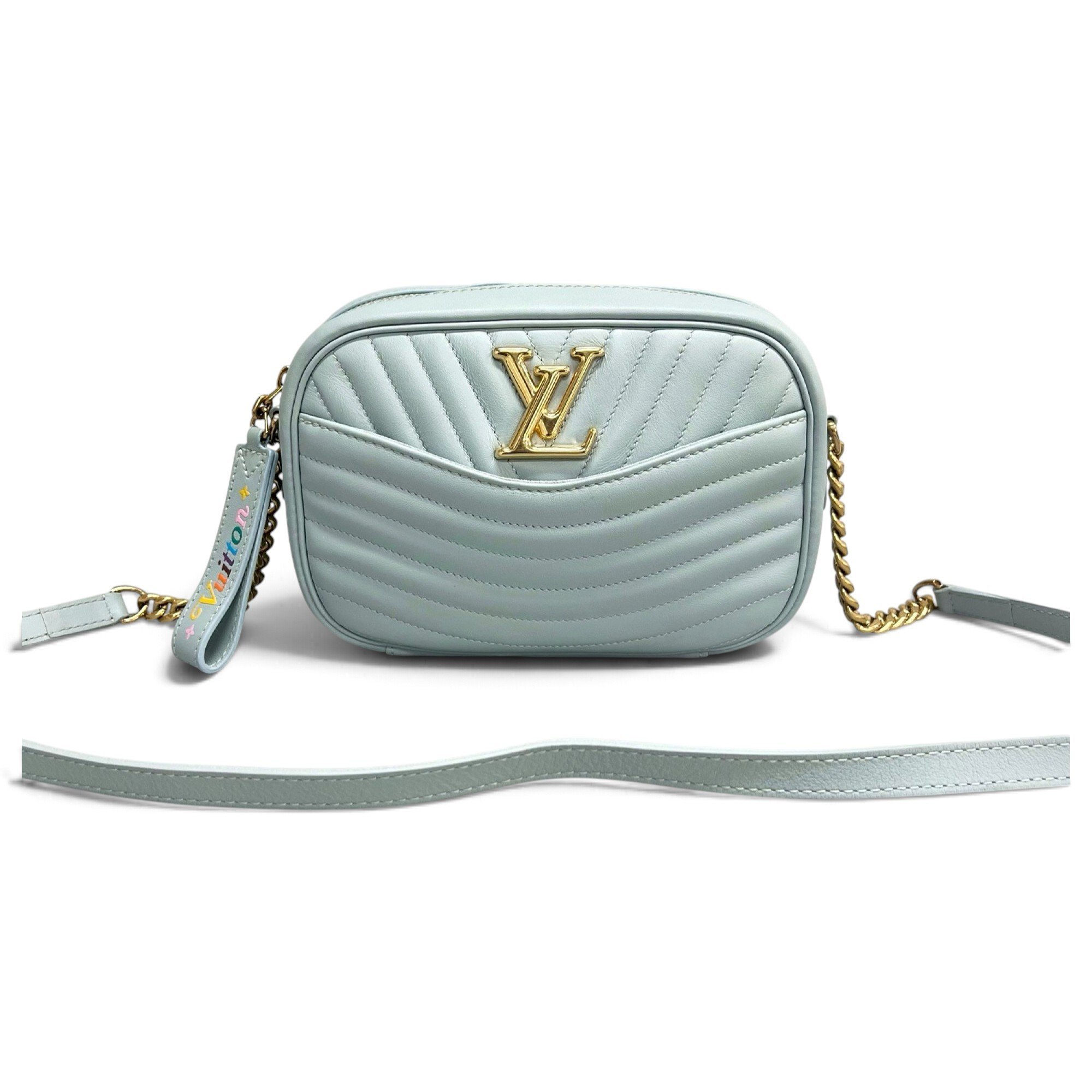 New Wave leather handbag