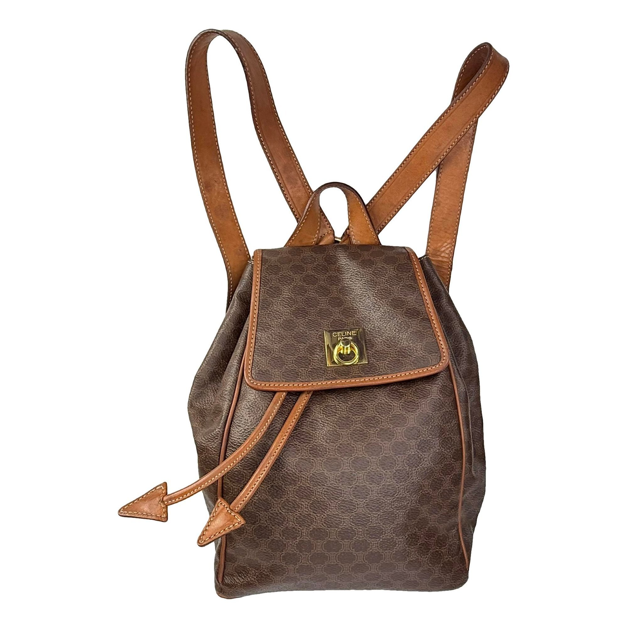Folco leather backpack