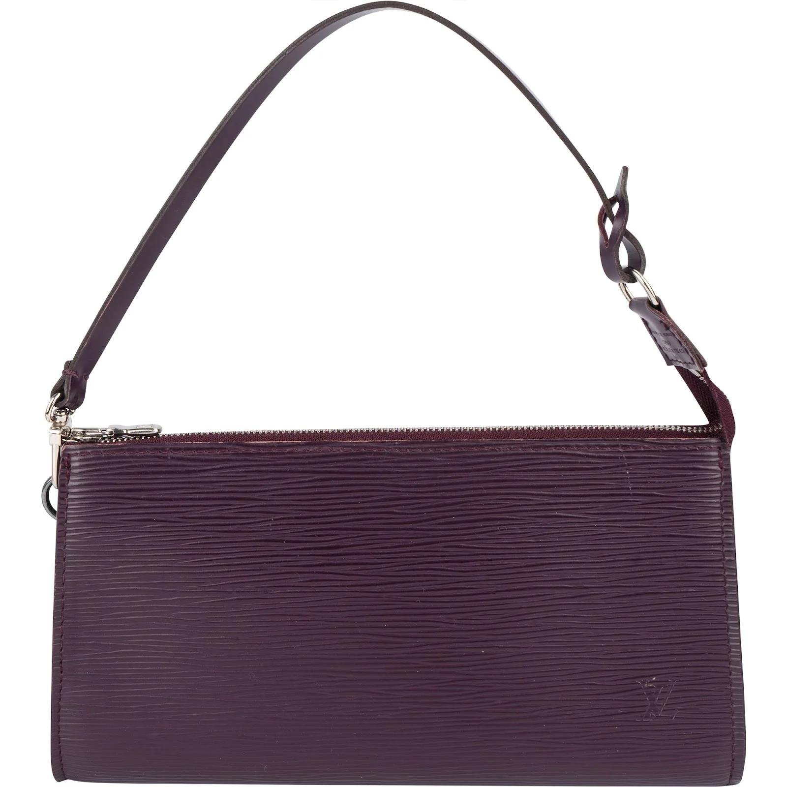 Pochette Accessoire leather handbag