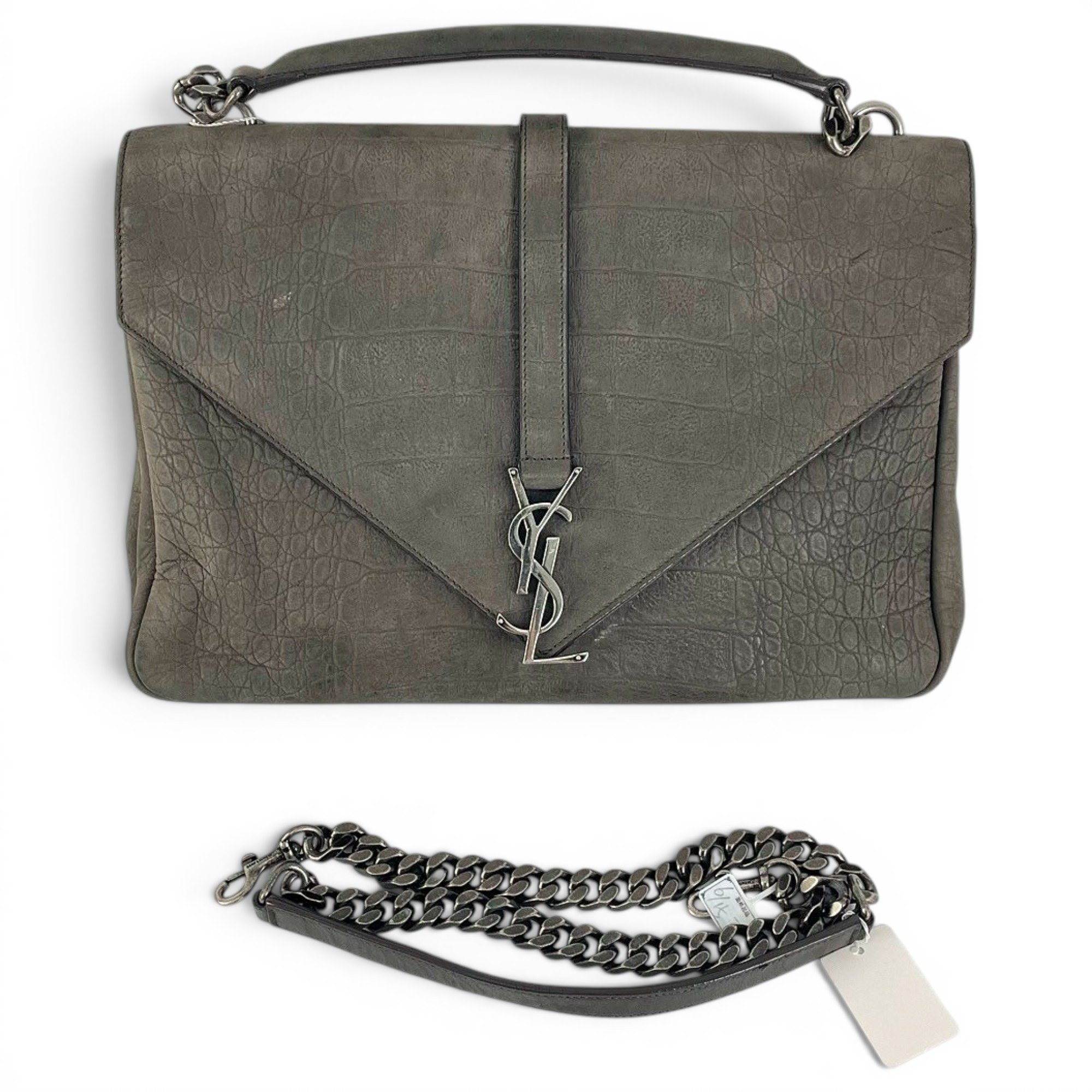 Collége monogramme leather handbag