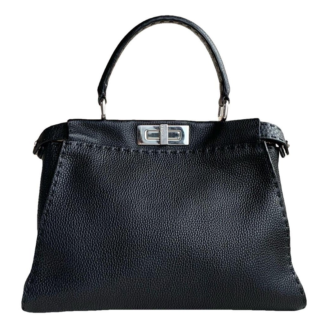 Peekaboo leather handbag