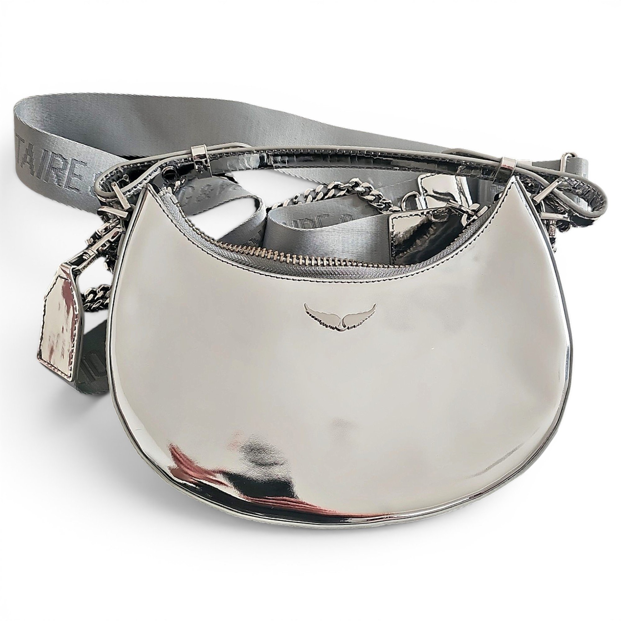 Leather crossbody bag
