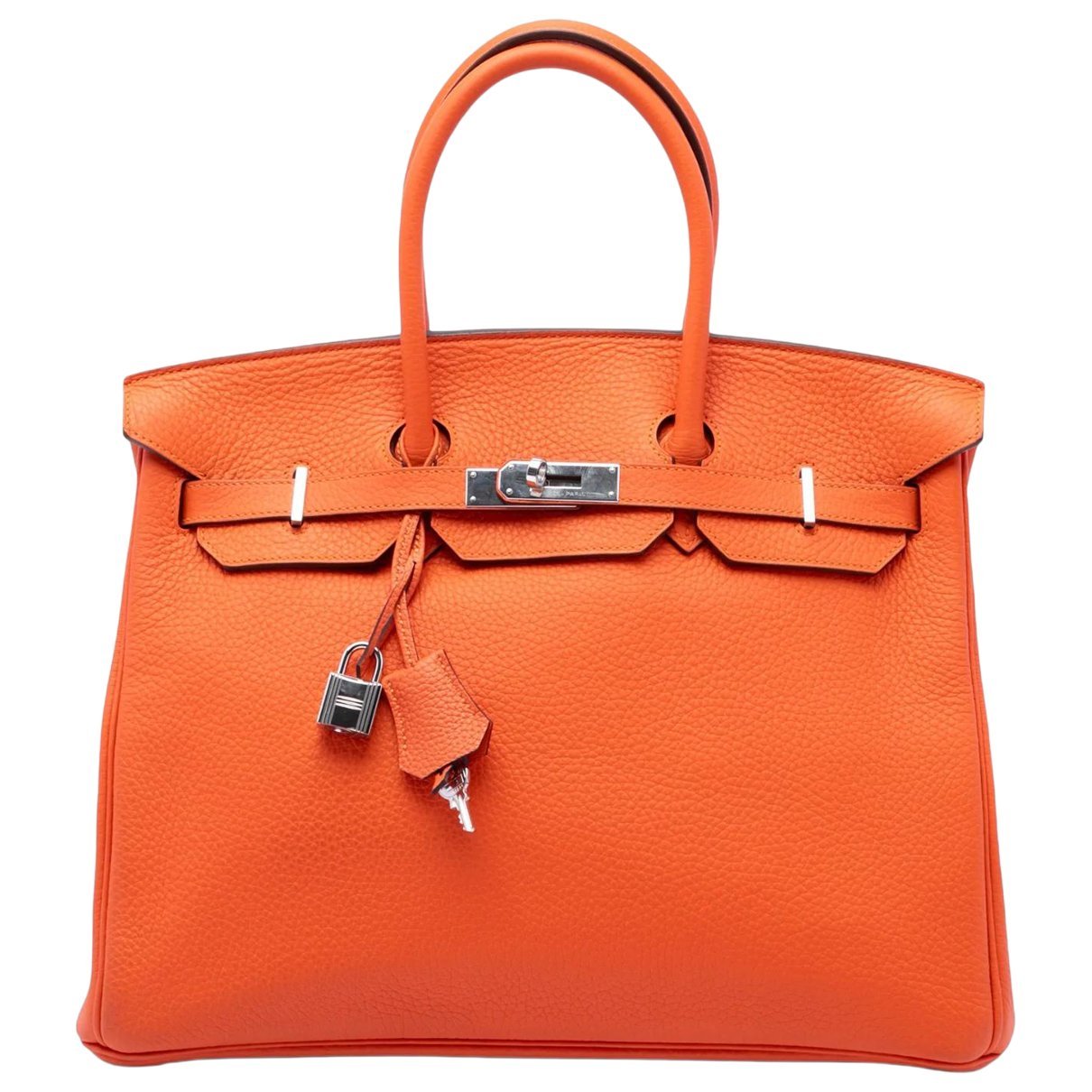 Birkin 35 leather handbag