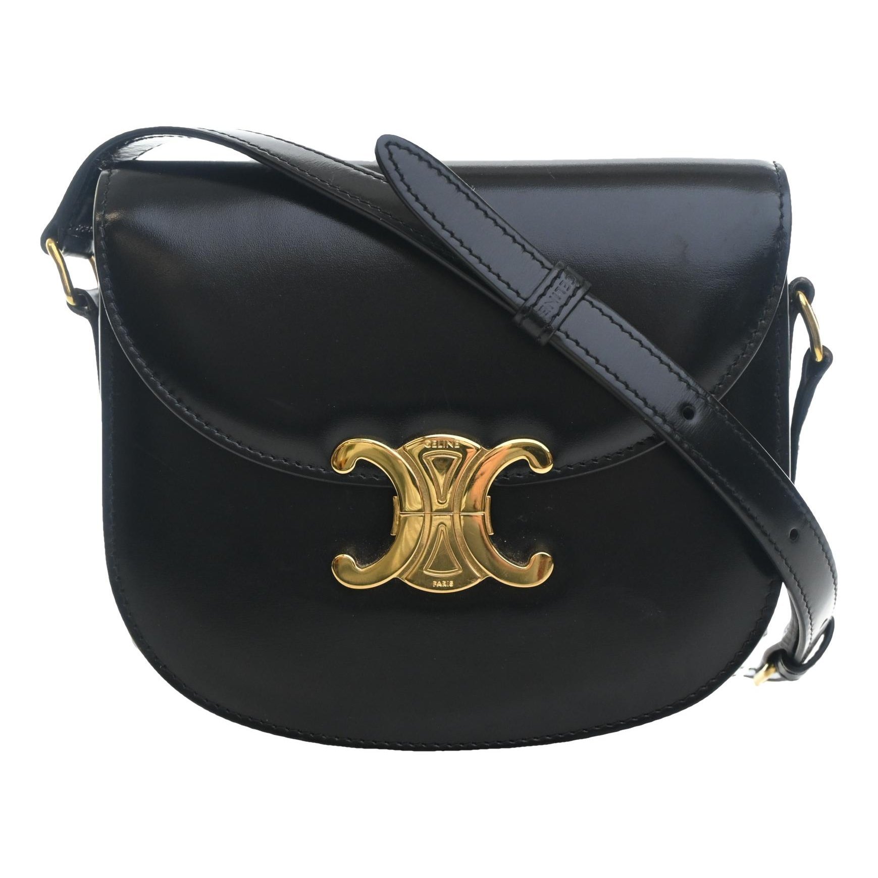 Leather crossbody bag