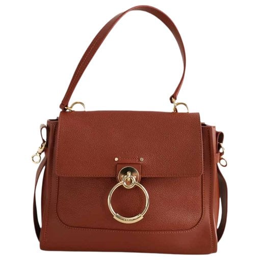 Leather crossbody bag