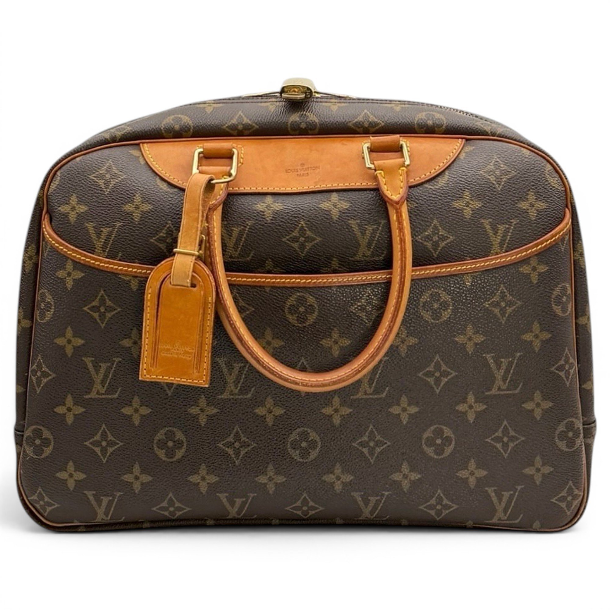Deauville leather handbag