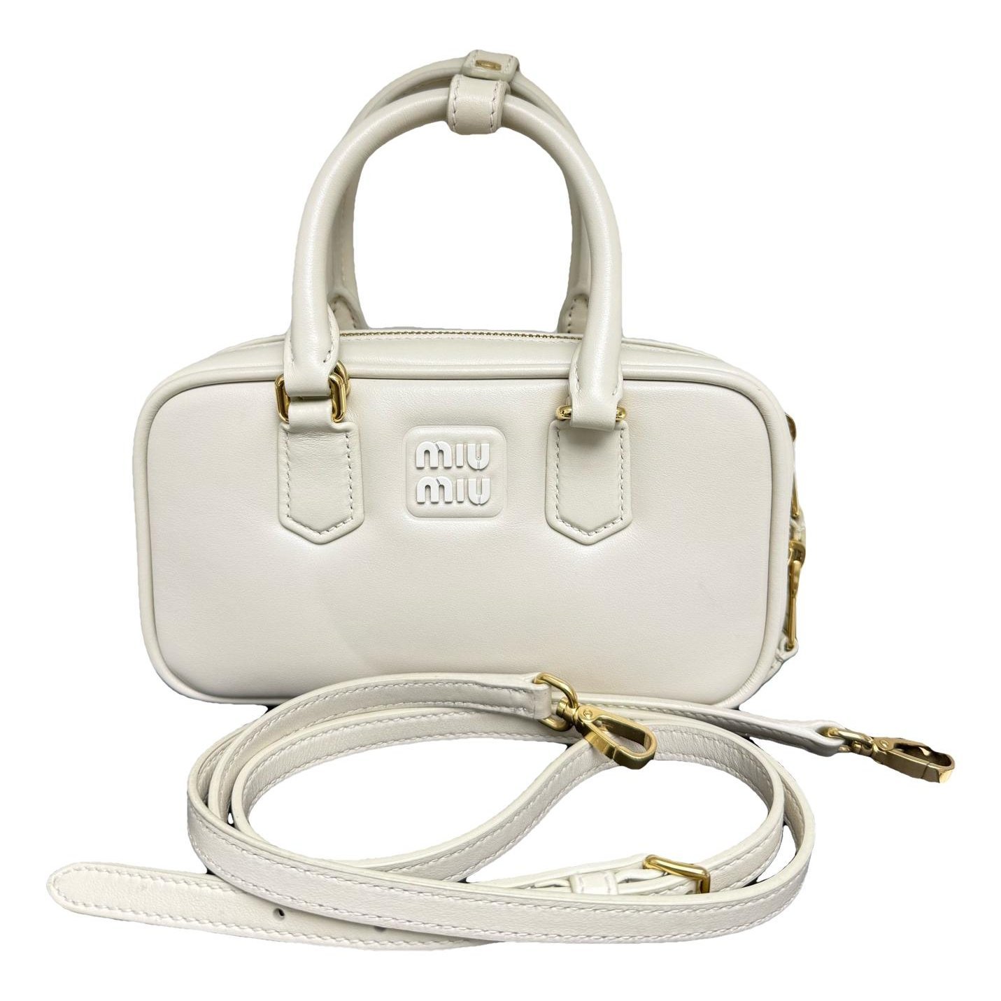 Arcadie leather handbag