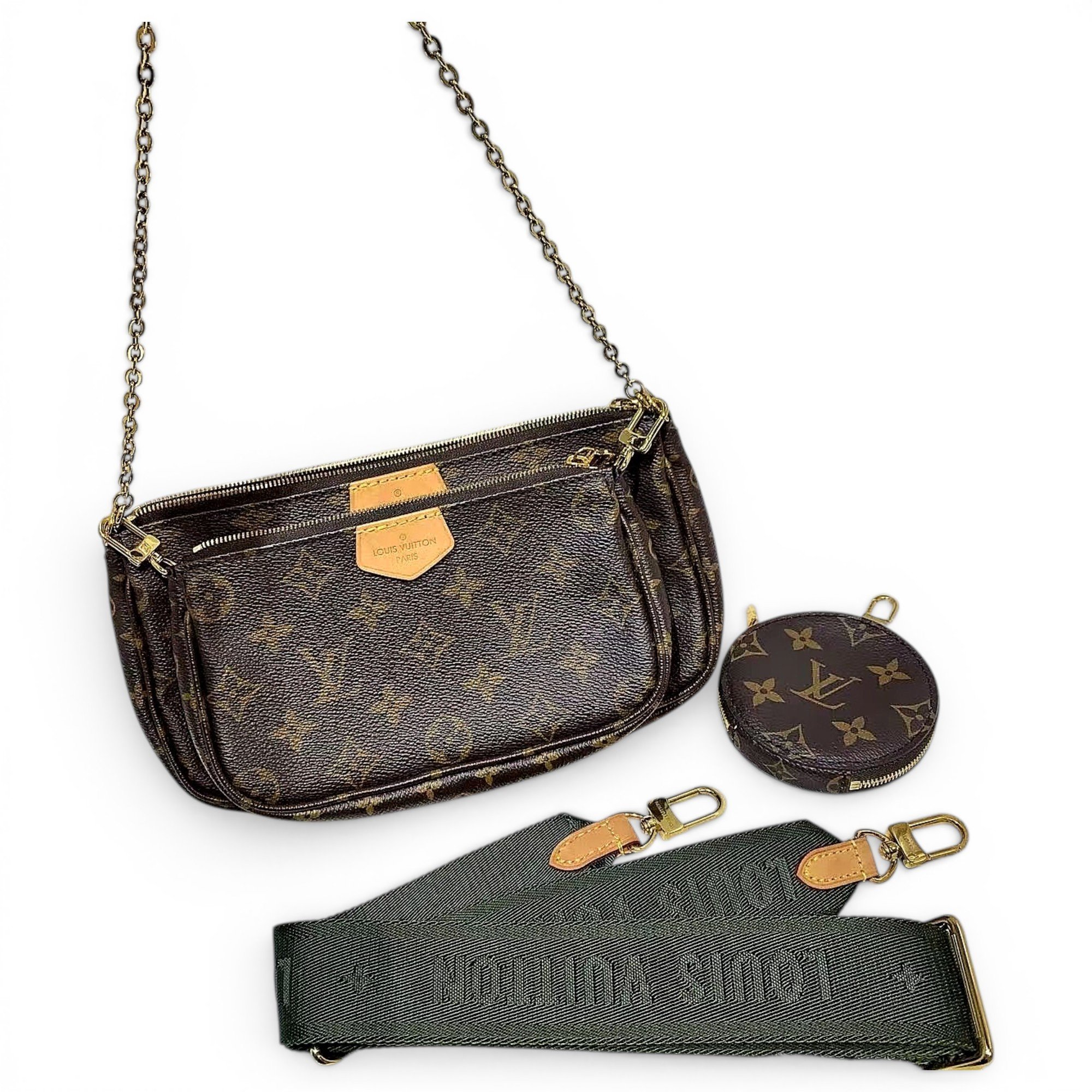 Multi Pochette Accessoires leather crossbody bag