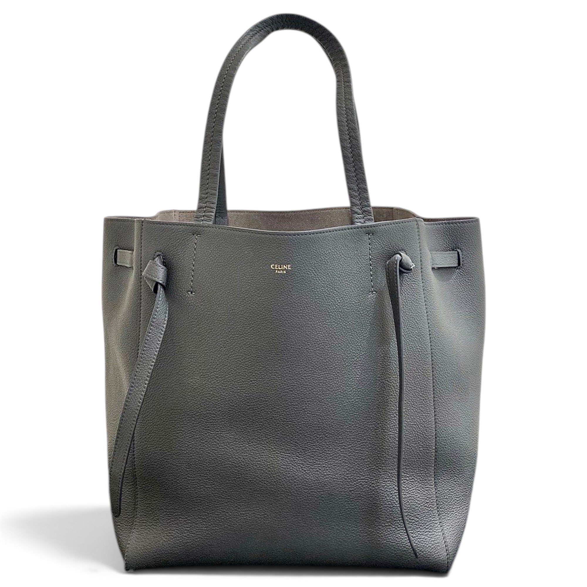 Cabas leather tote