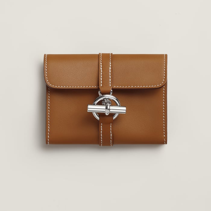 Gold Glenan Compact Wallet