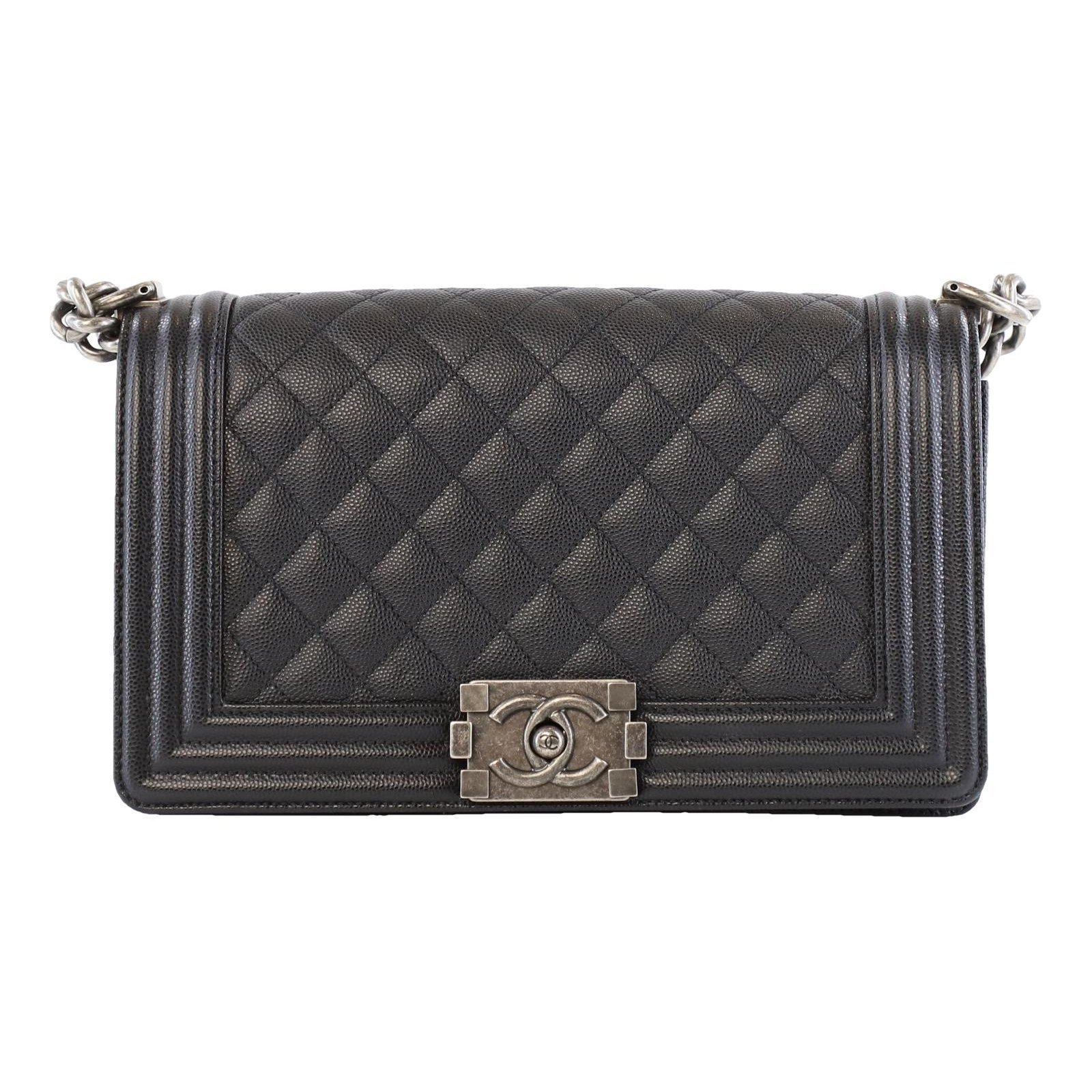 Boy leather crossbody bag