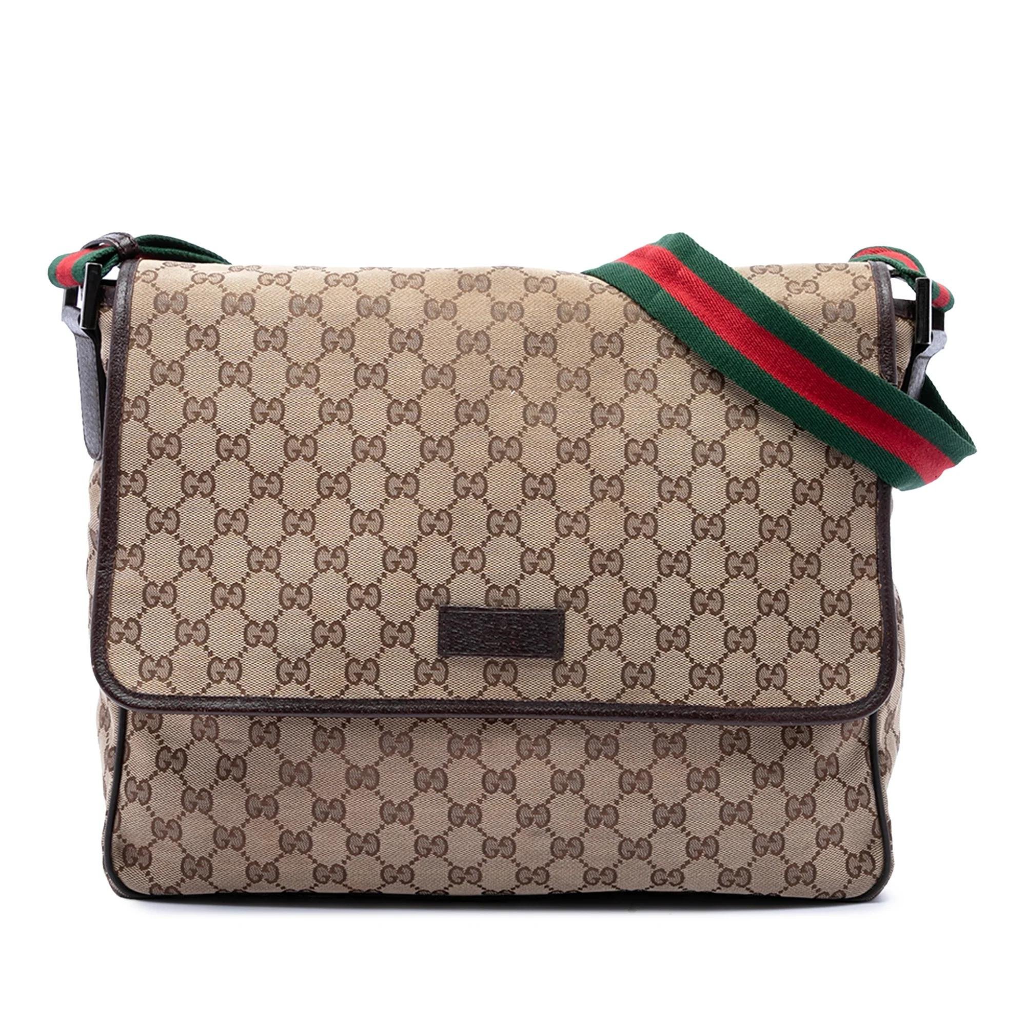 Gucci B leather handbag