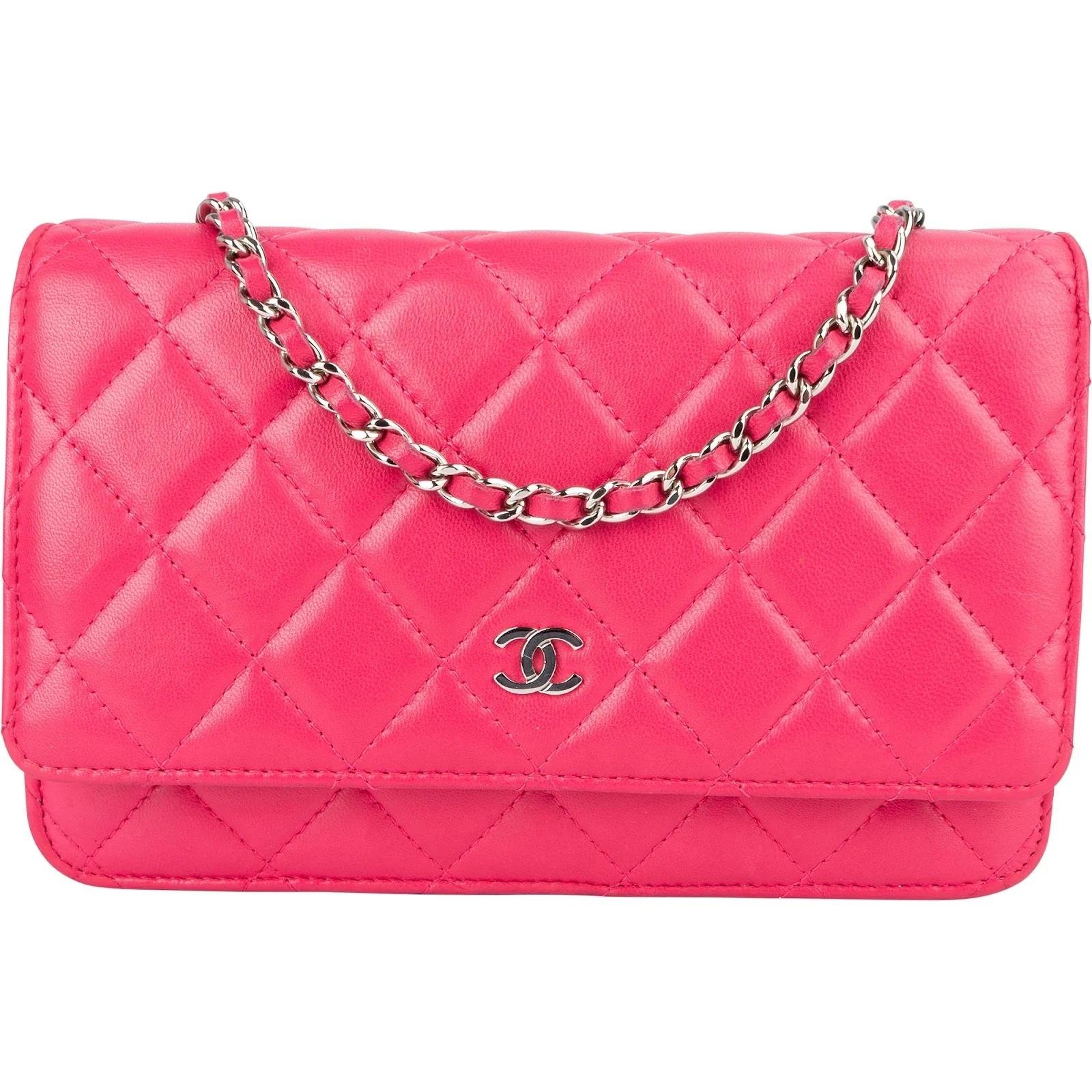 Wallet On Chain Timeless/Classique leather crossbody bag