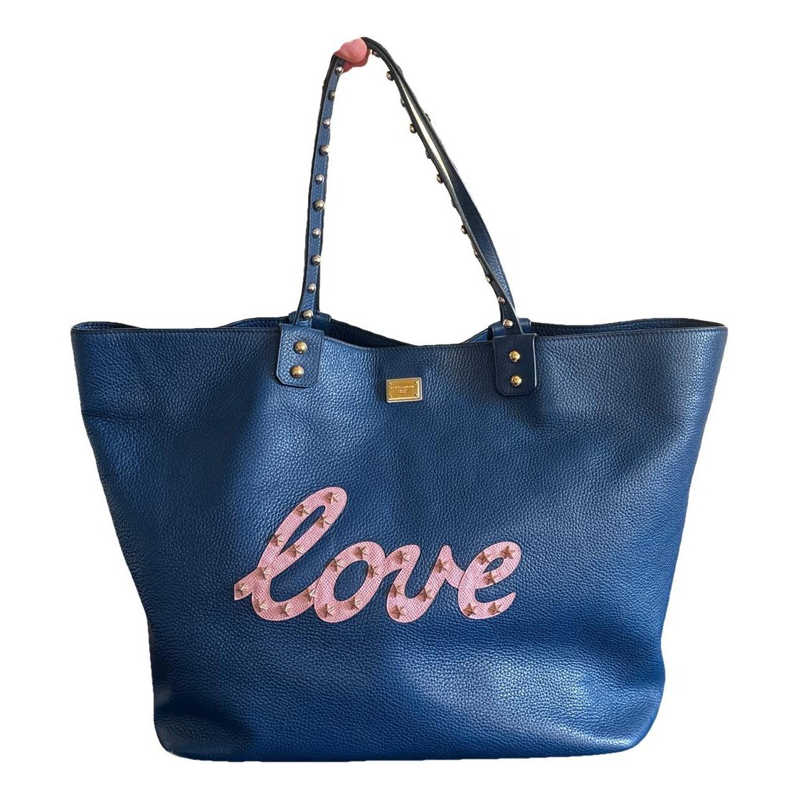 Leather tote
