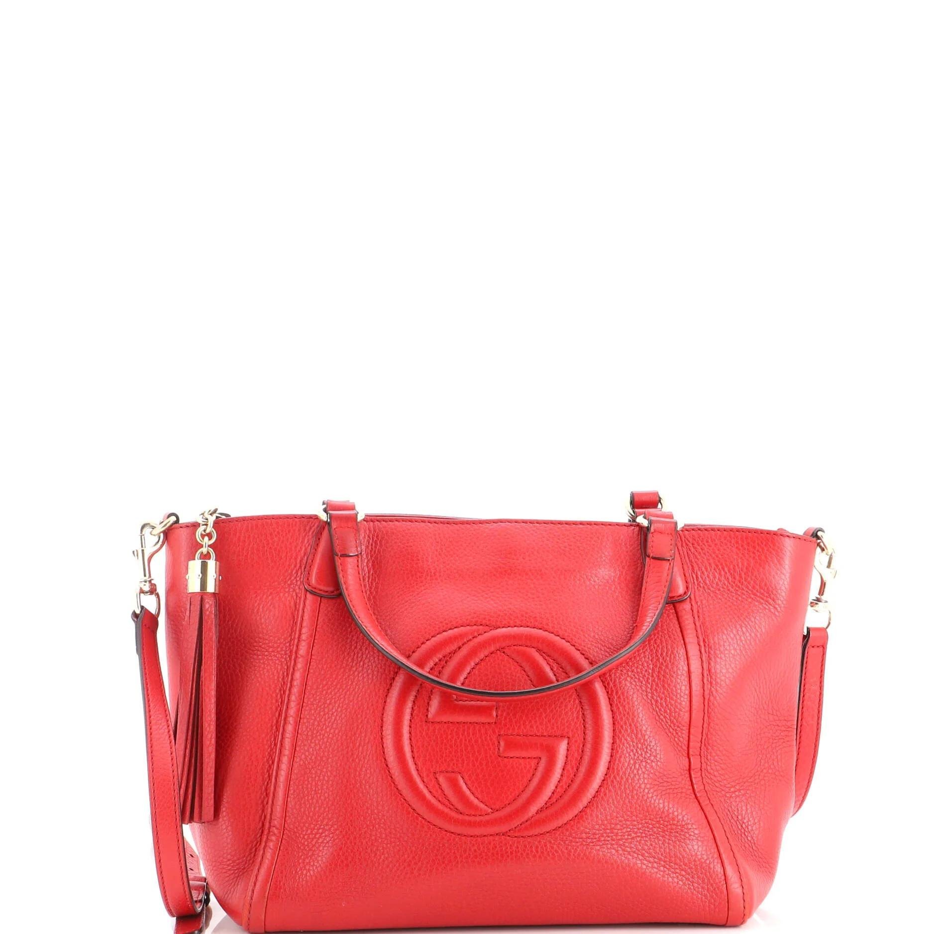 Leather handbag
