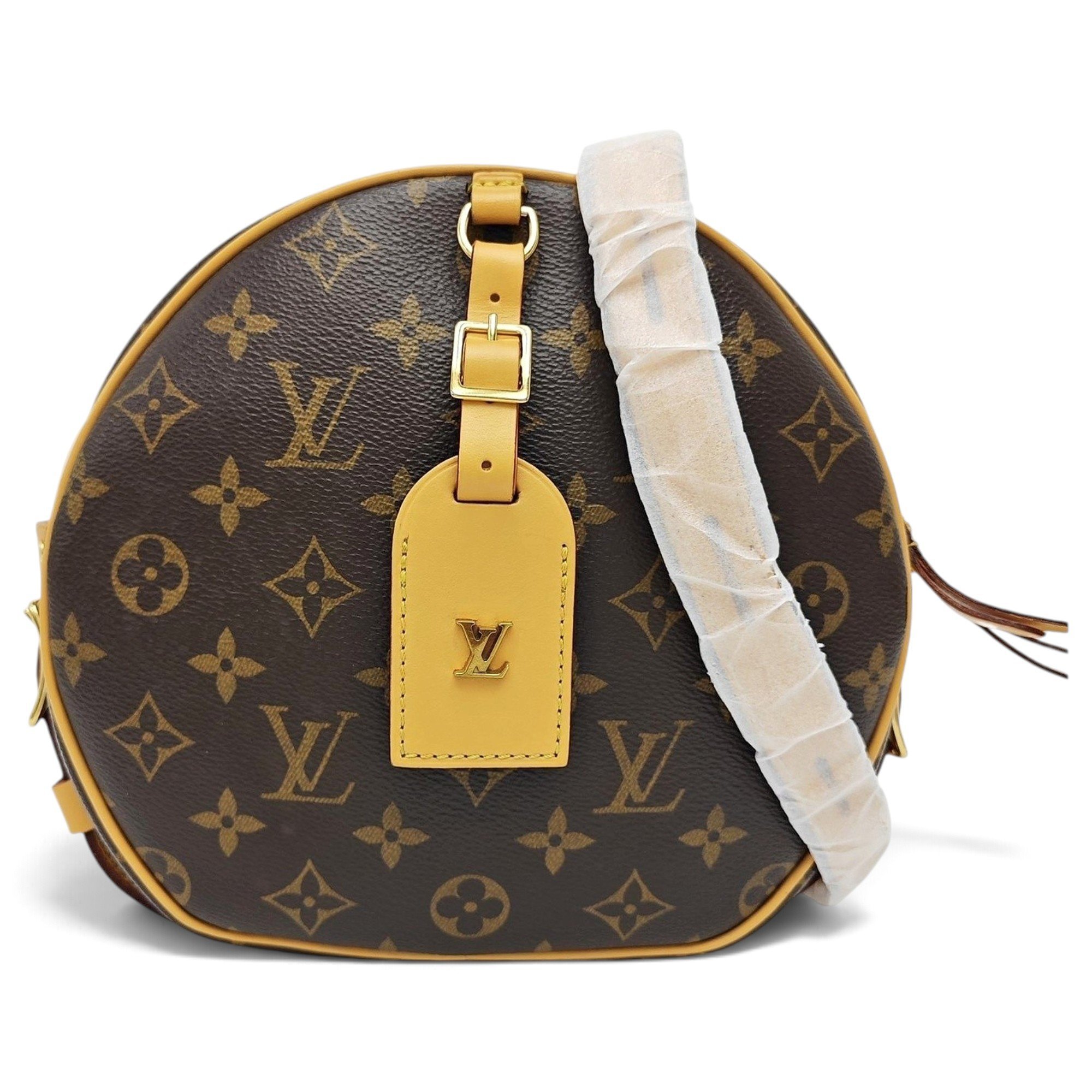 Micro boite chapeau leather handbag