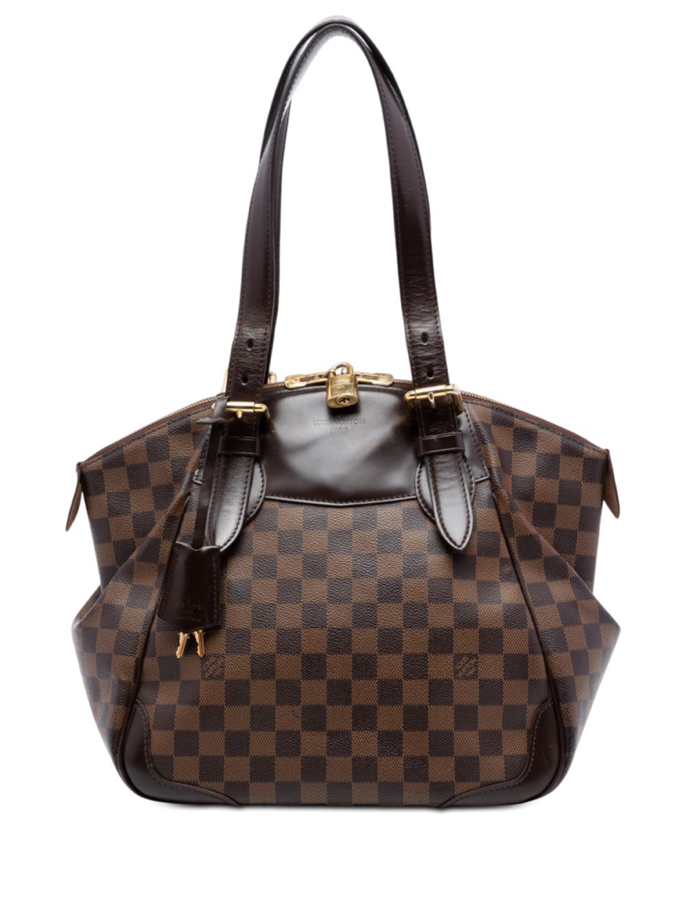 2010 Damier Ebene Verona MM shoulder bag