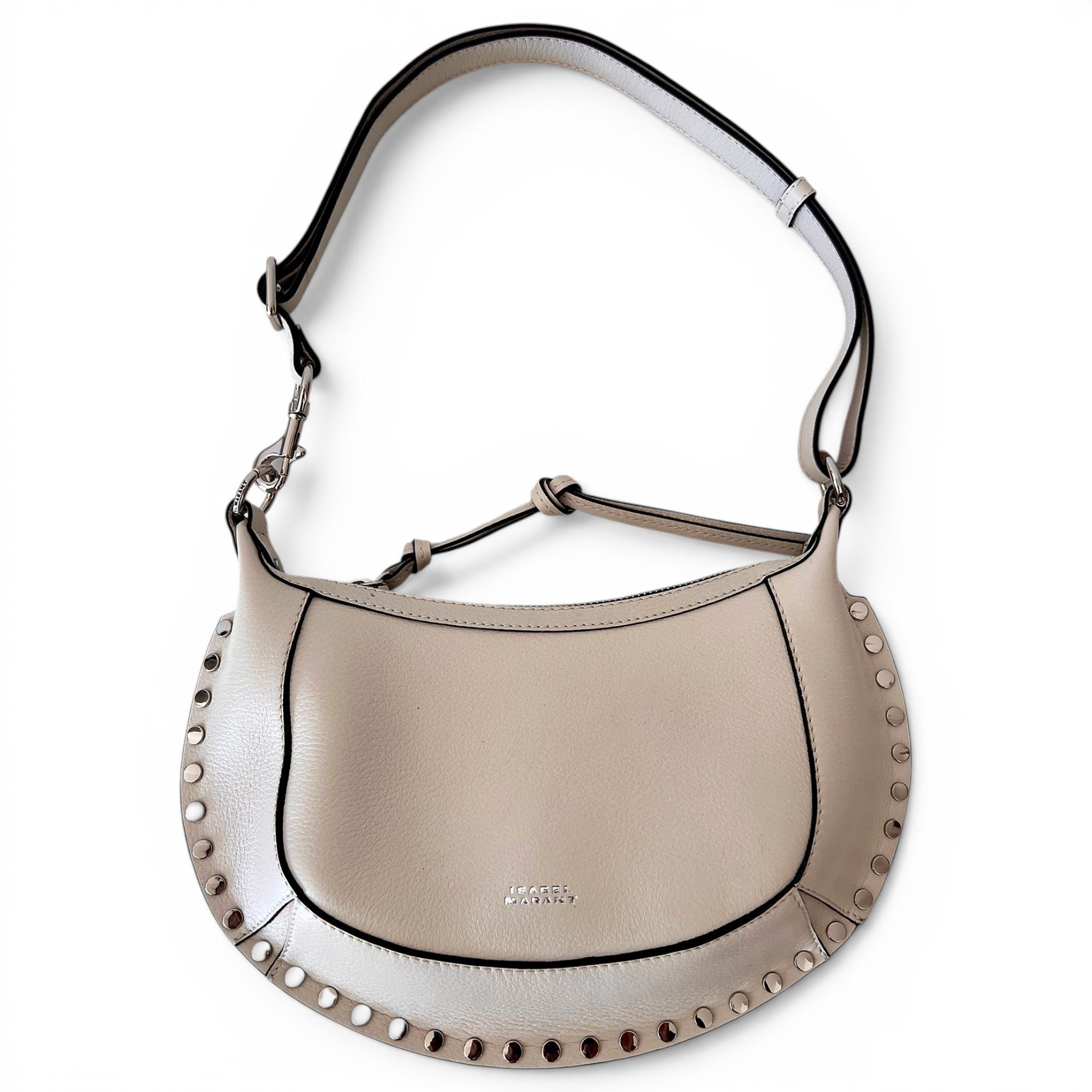 Oskan Moon leather handbag