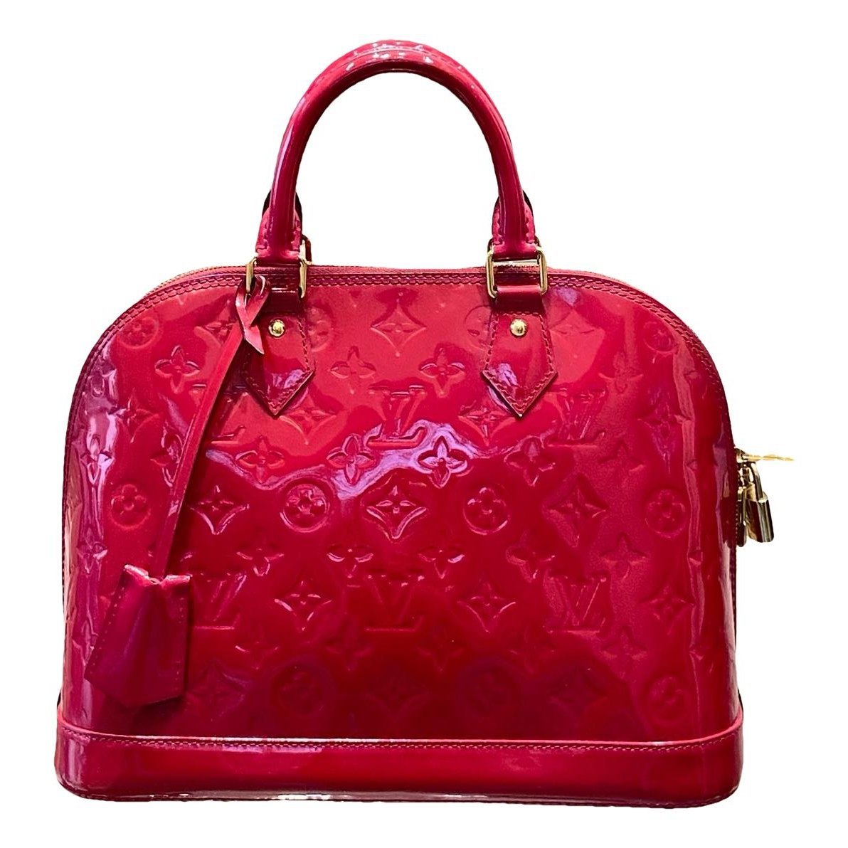 Alma patent leather handbag