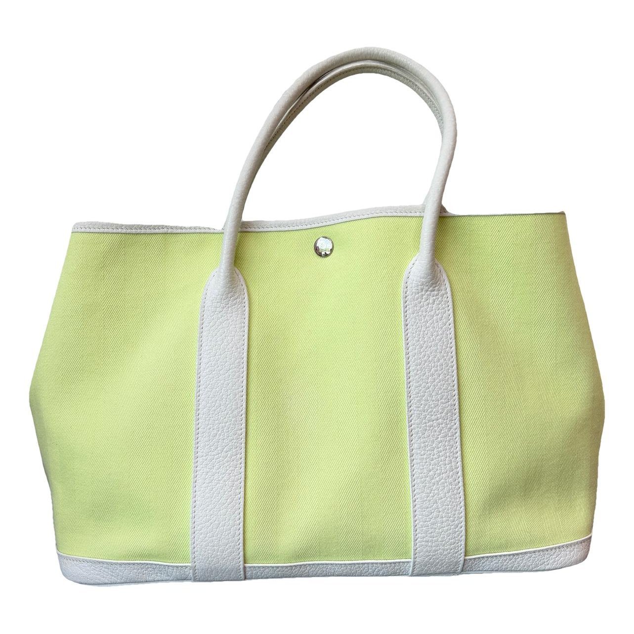 Garden Party leather handbag