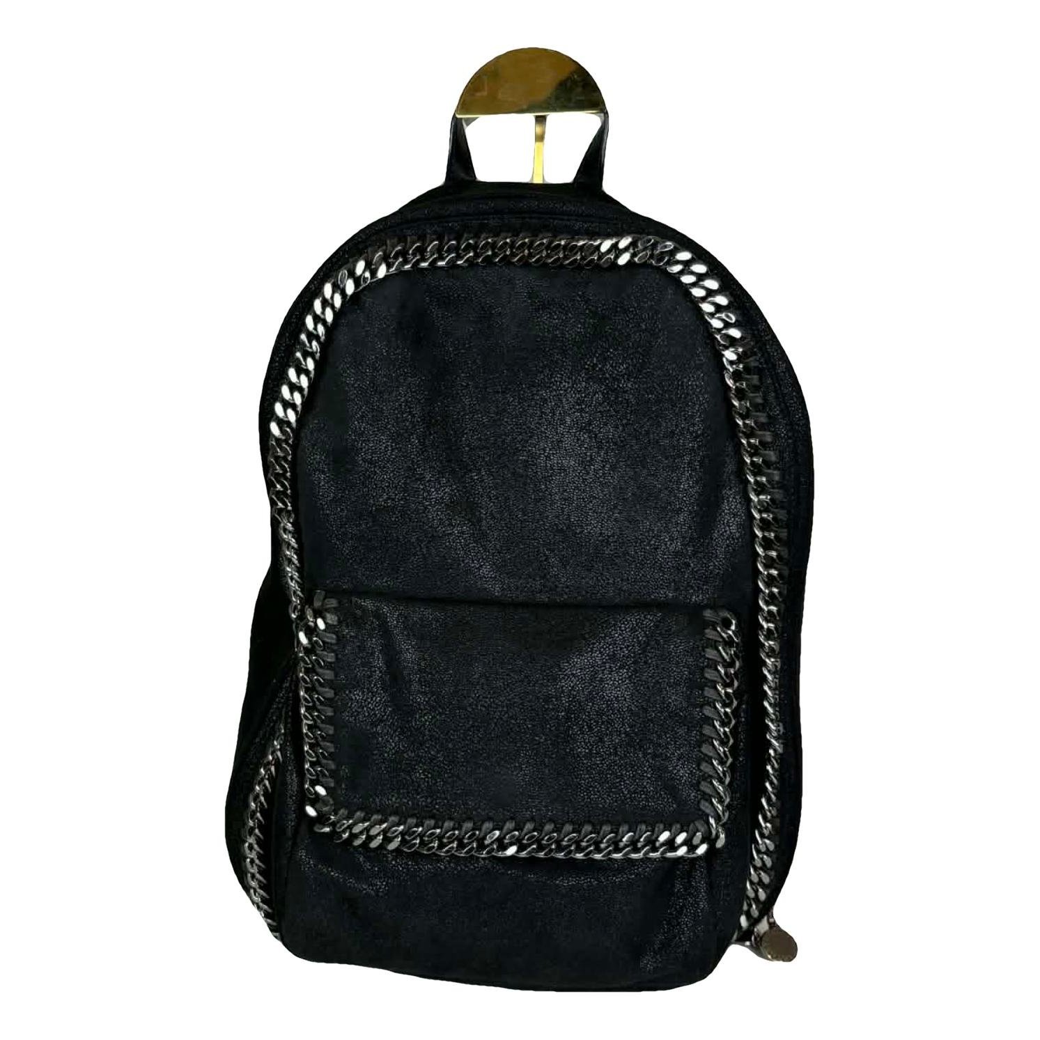 Vegan leather backpack