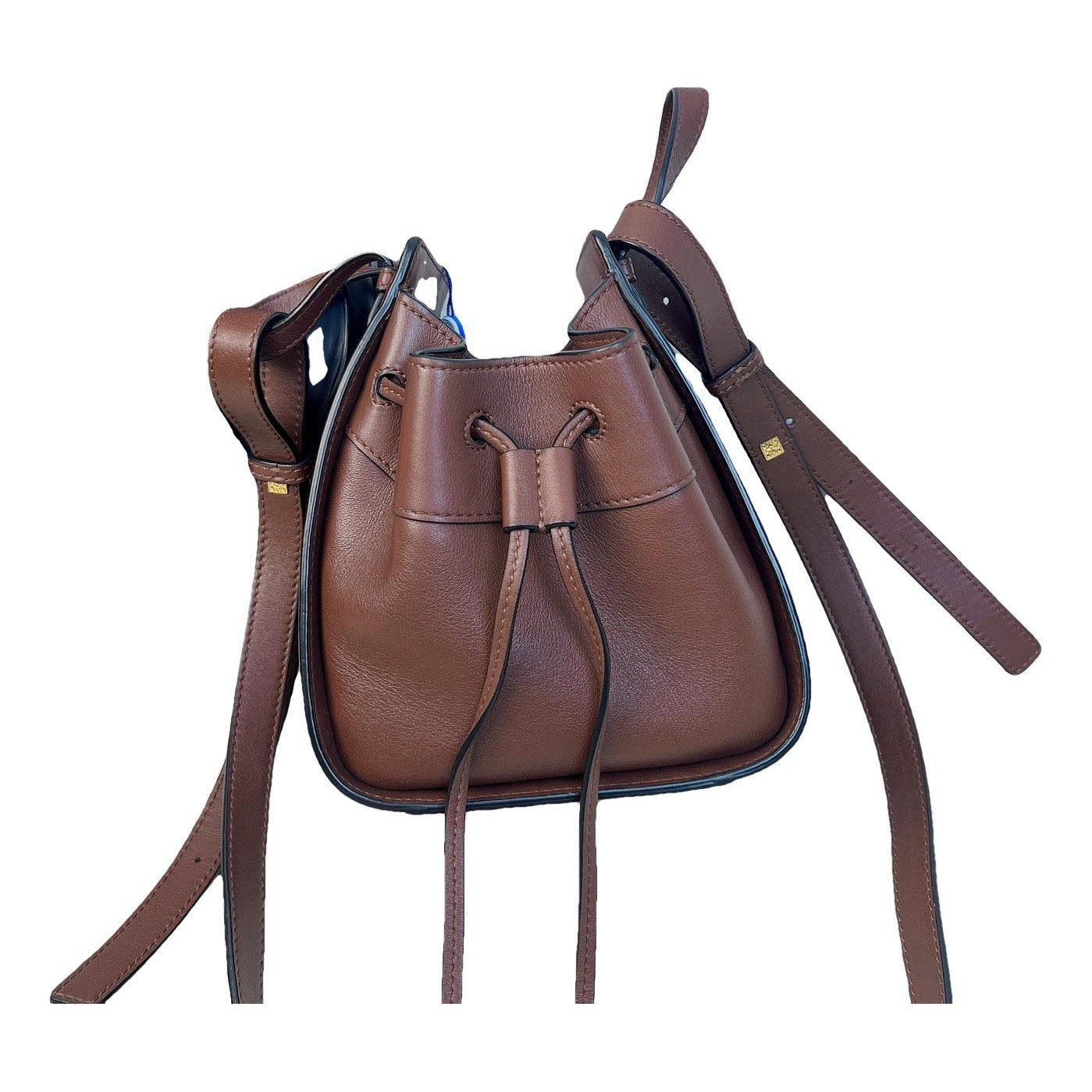 Hammock leather handbag