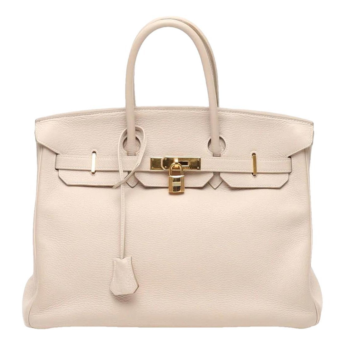 Birkin 35 leather handbag
