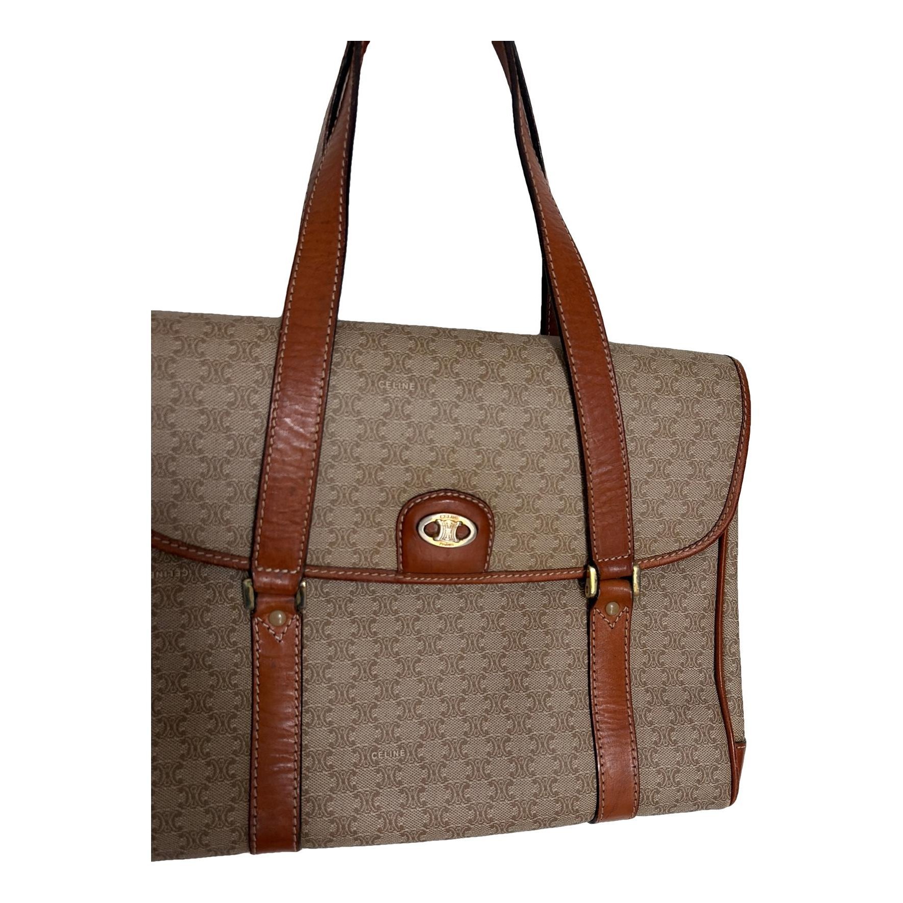 Leather satchel