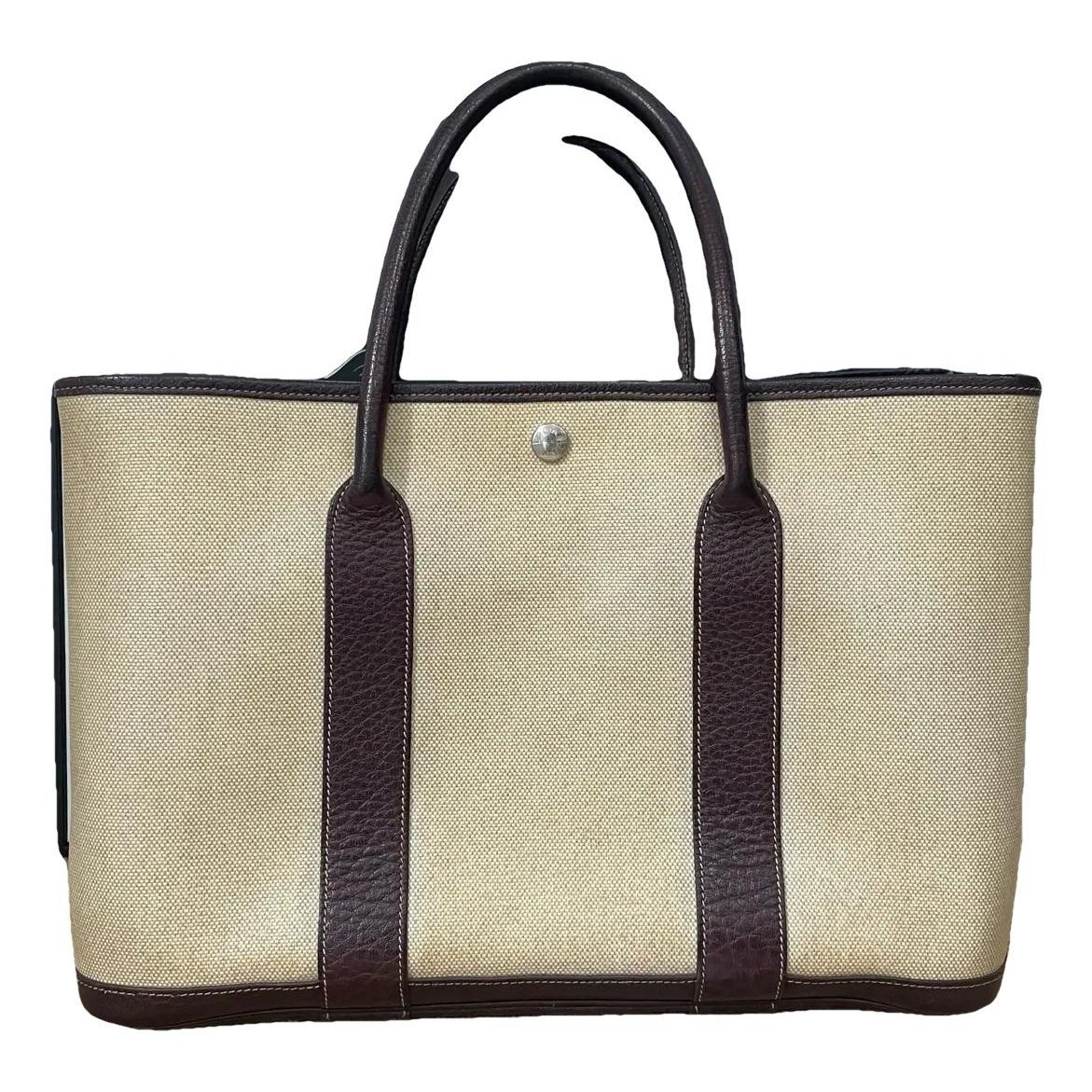 Hermes Garden Party Handbag Beige