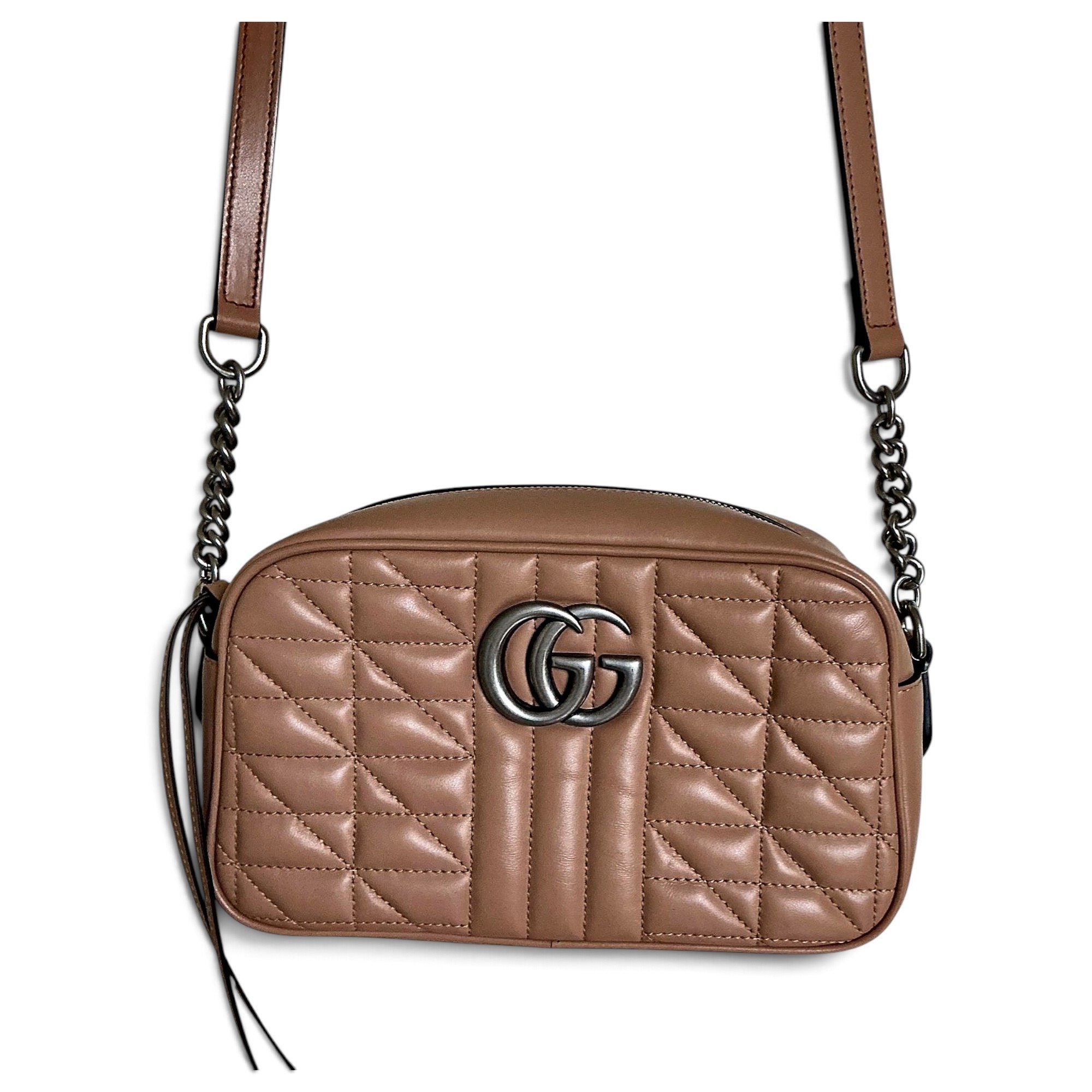 GG Marmont Zip leather crossbody bag