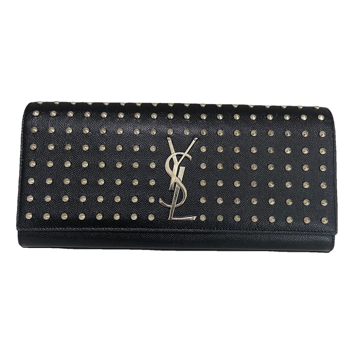 Kate monogramme leather clutch bag