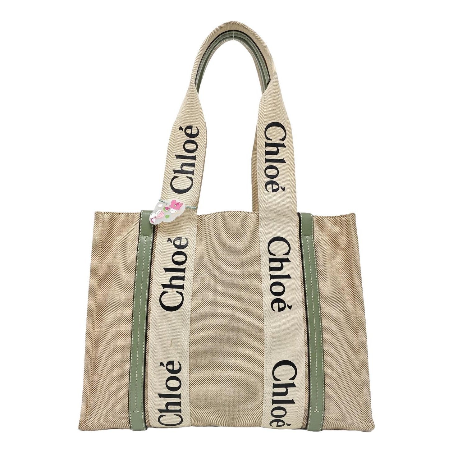 Woody cloth handbag