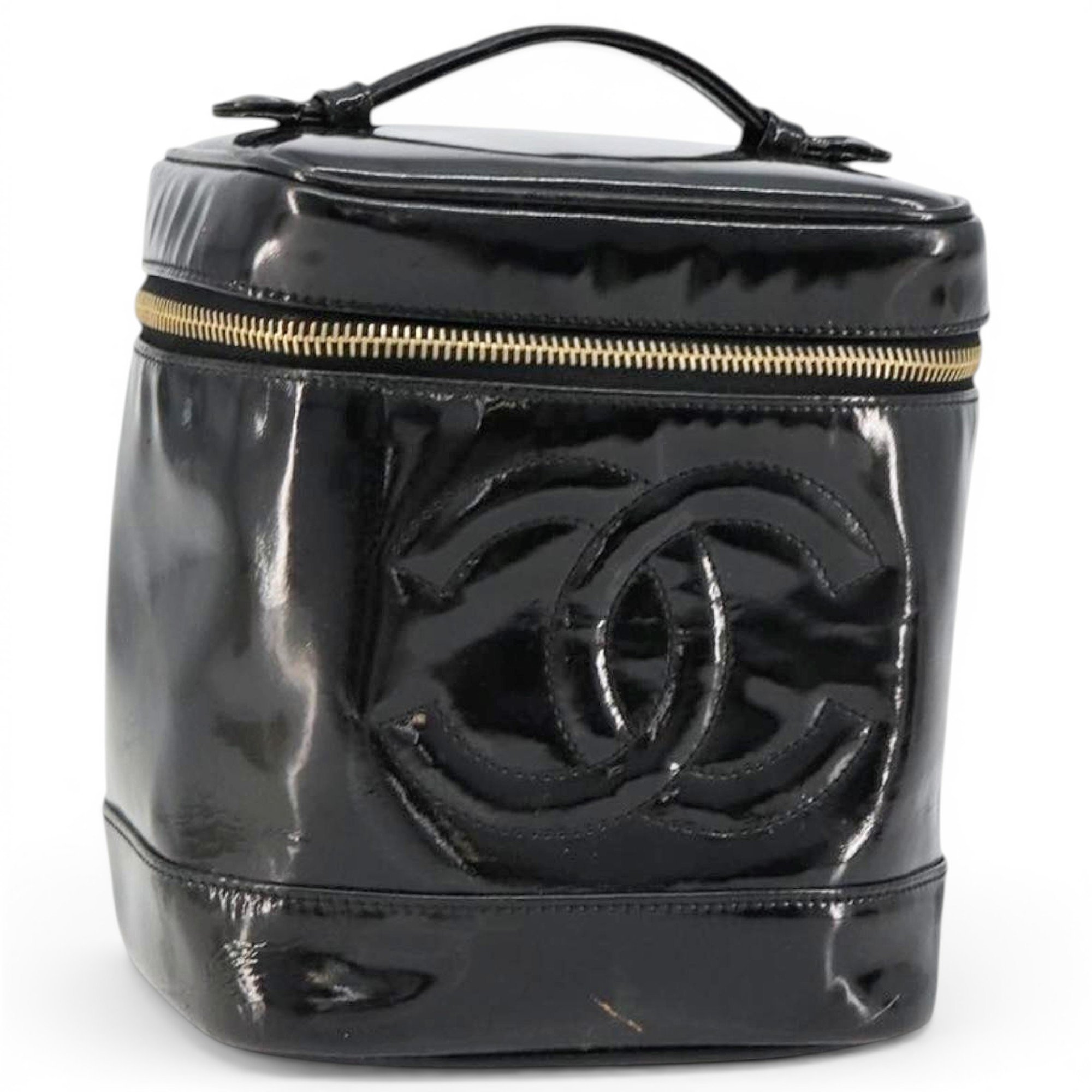 Chanel Patent leather vanity case