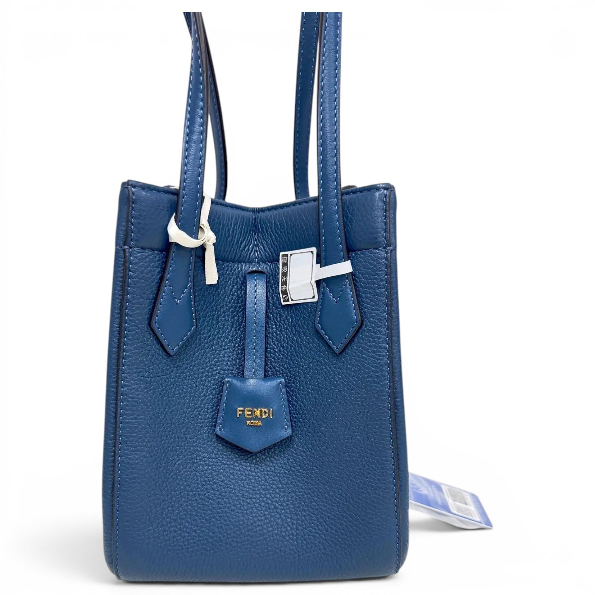 Origami leather handbag