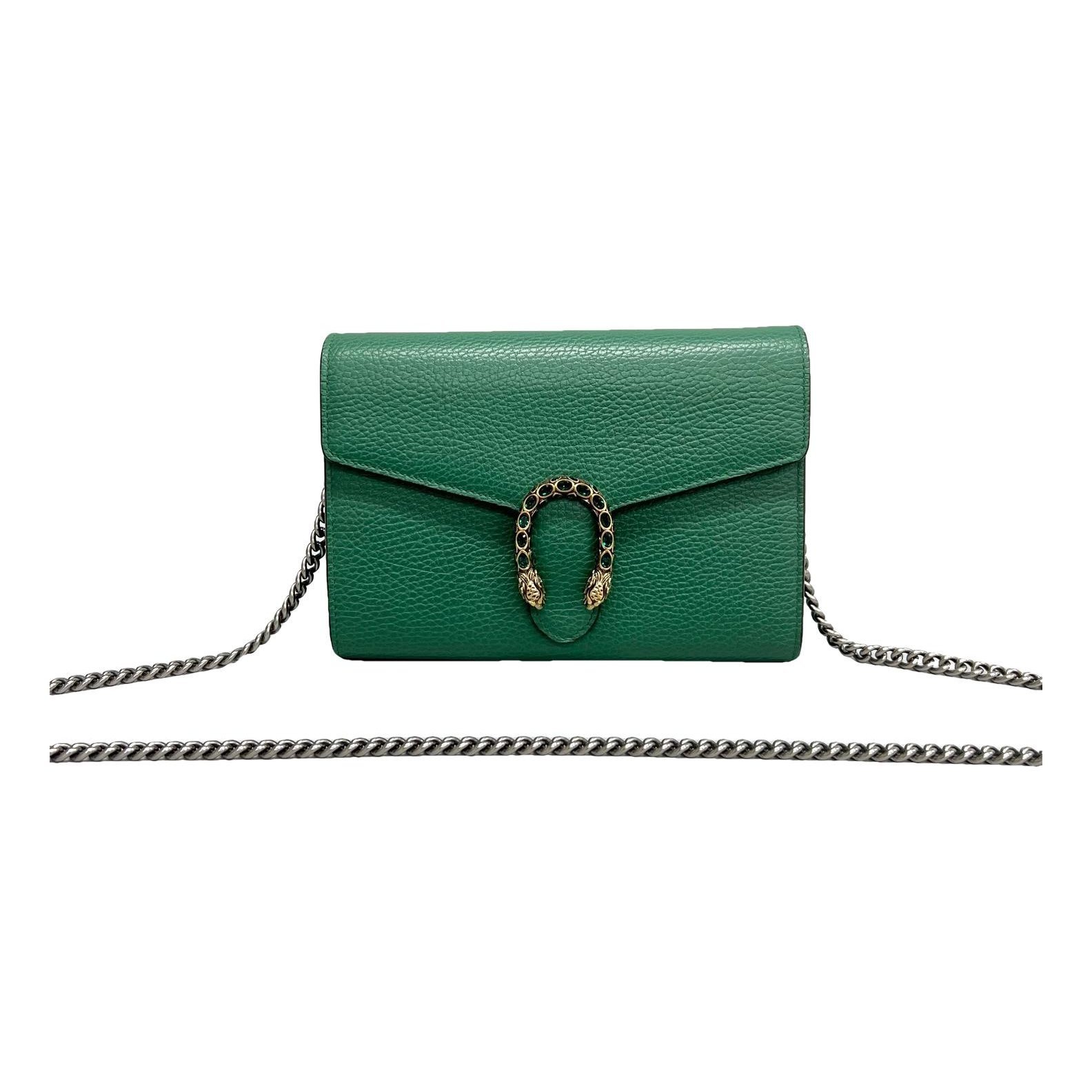 Dionysus Chain Wallet leather handbag
