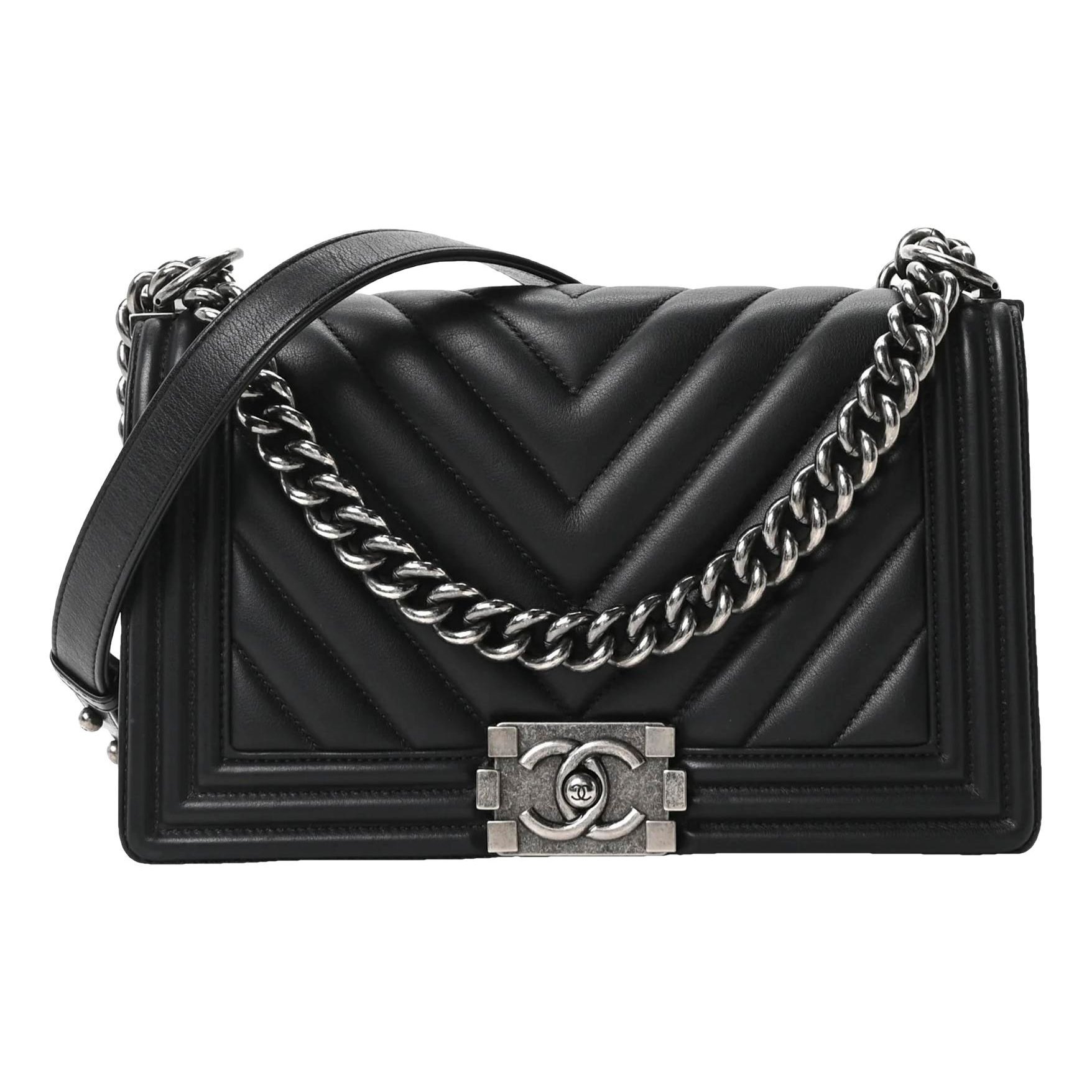 Boy leather handbag