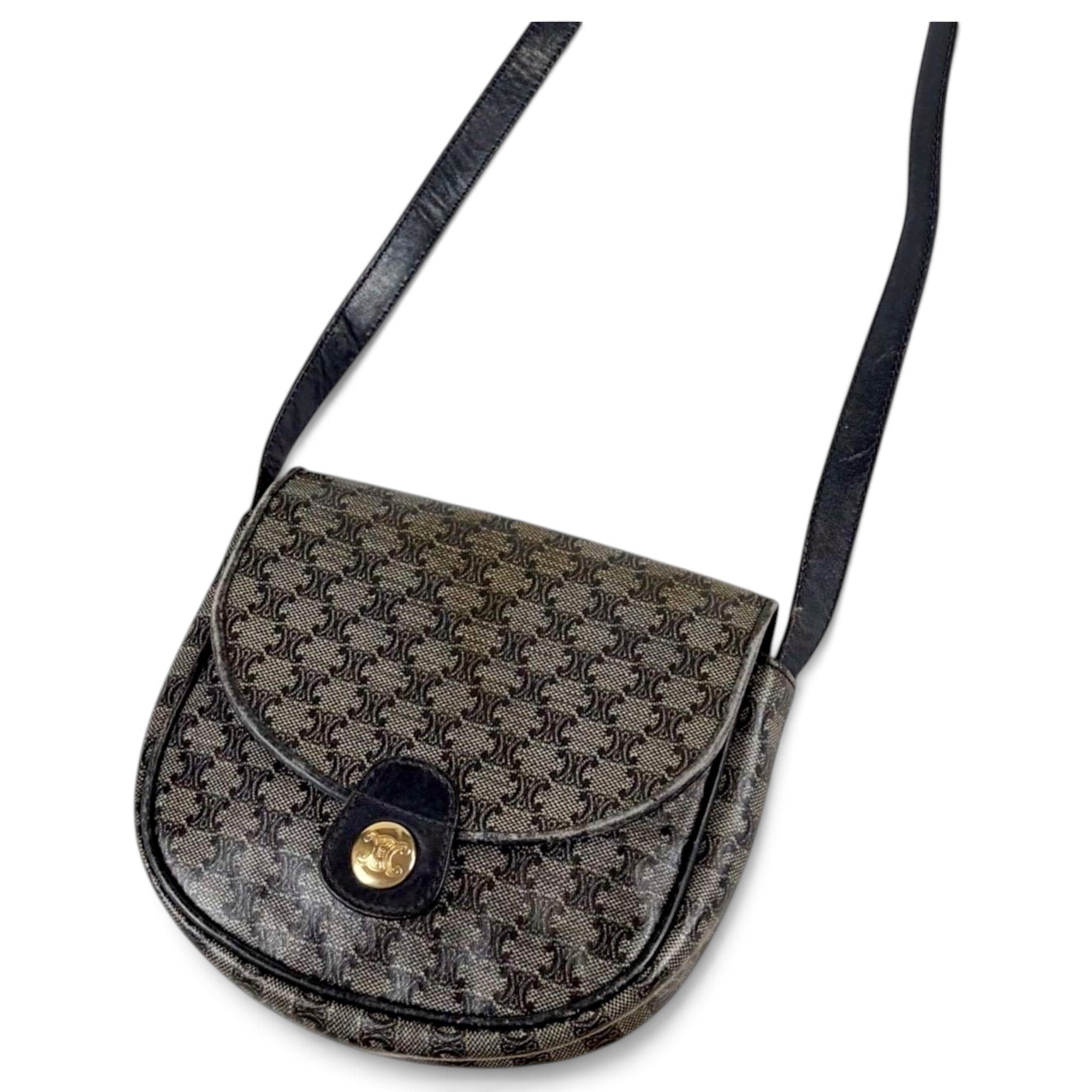 Triomphe cloth handbag