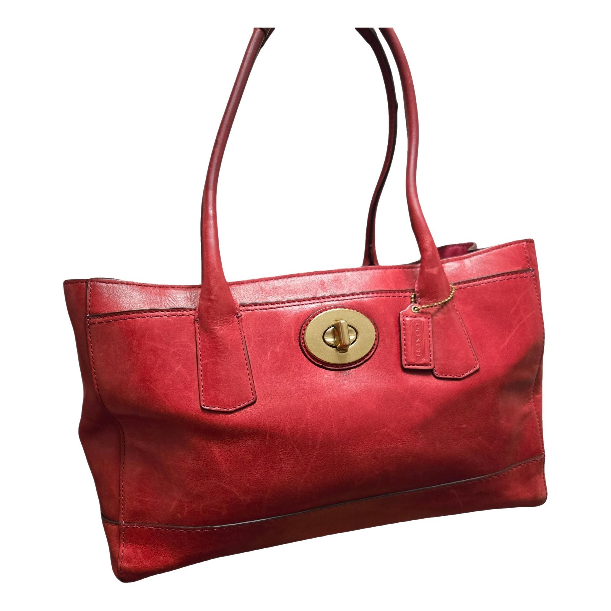 Leather handbag