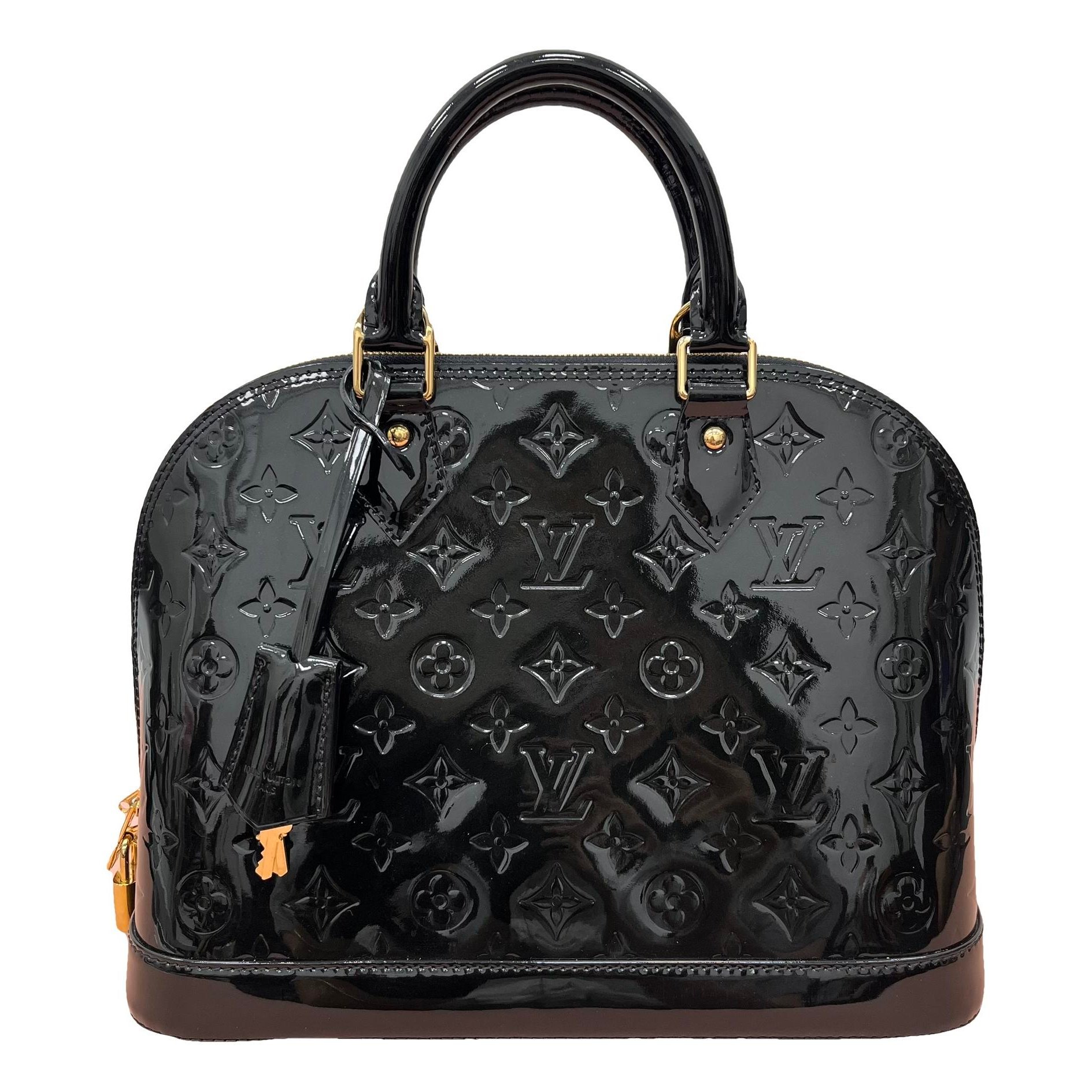 Alma patent leather handbag